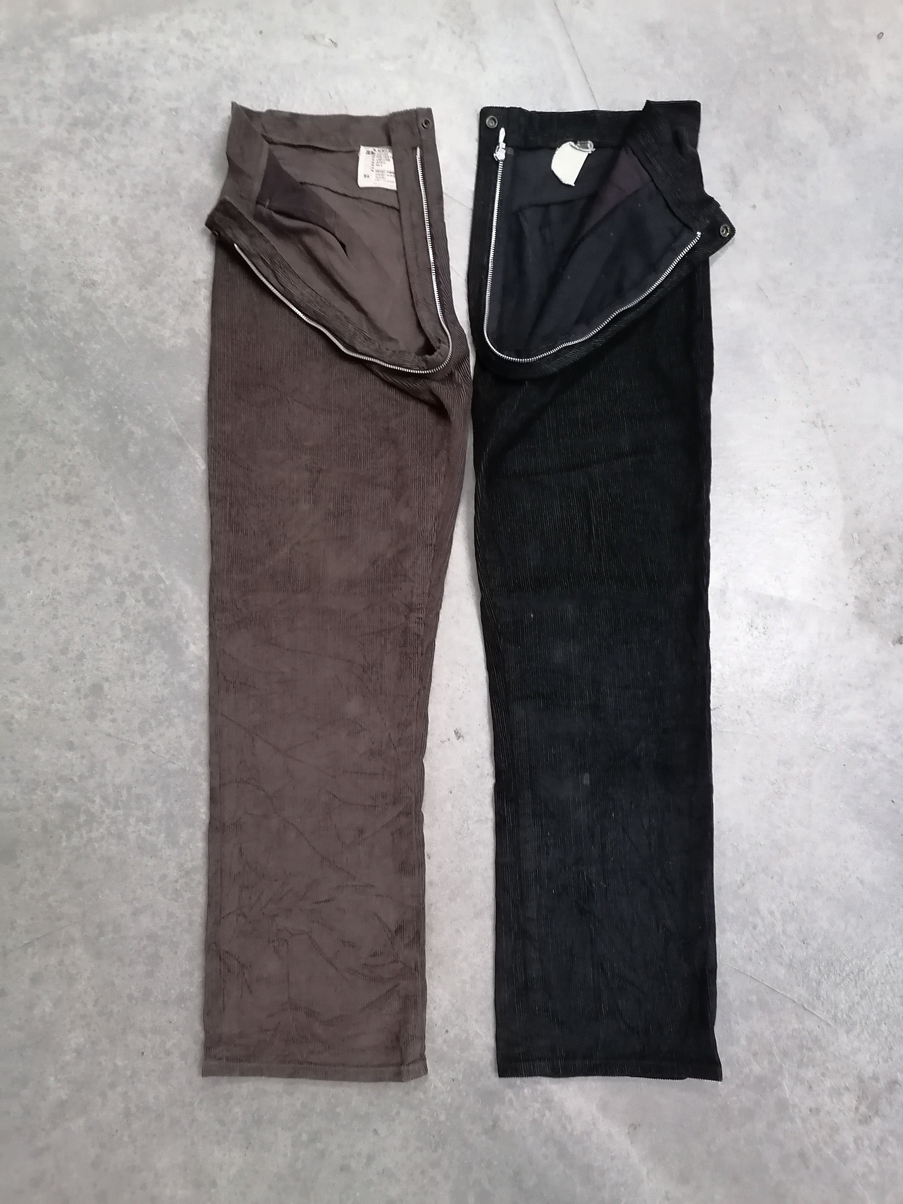 20471120 × Japanese Brand Japan Brand Split Two Tone Couldroy Pants Size US 34 / EU 50 - 2 Thumbnail