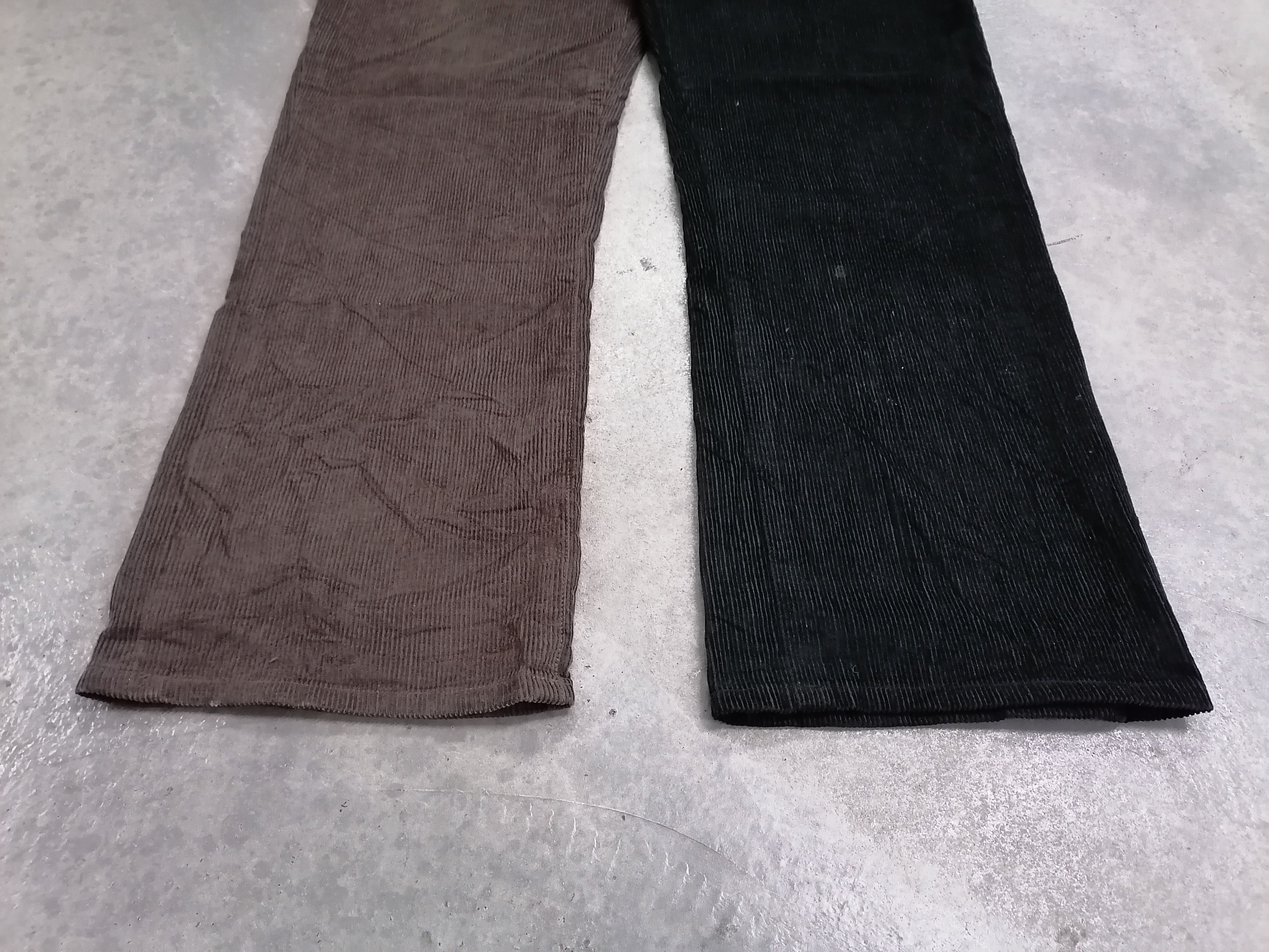 20471120 × Japanese Brand Japan Brand Split Two Tone Couldroy Pants Size US 34 / EU 50 - 4 Thumbnail