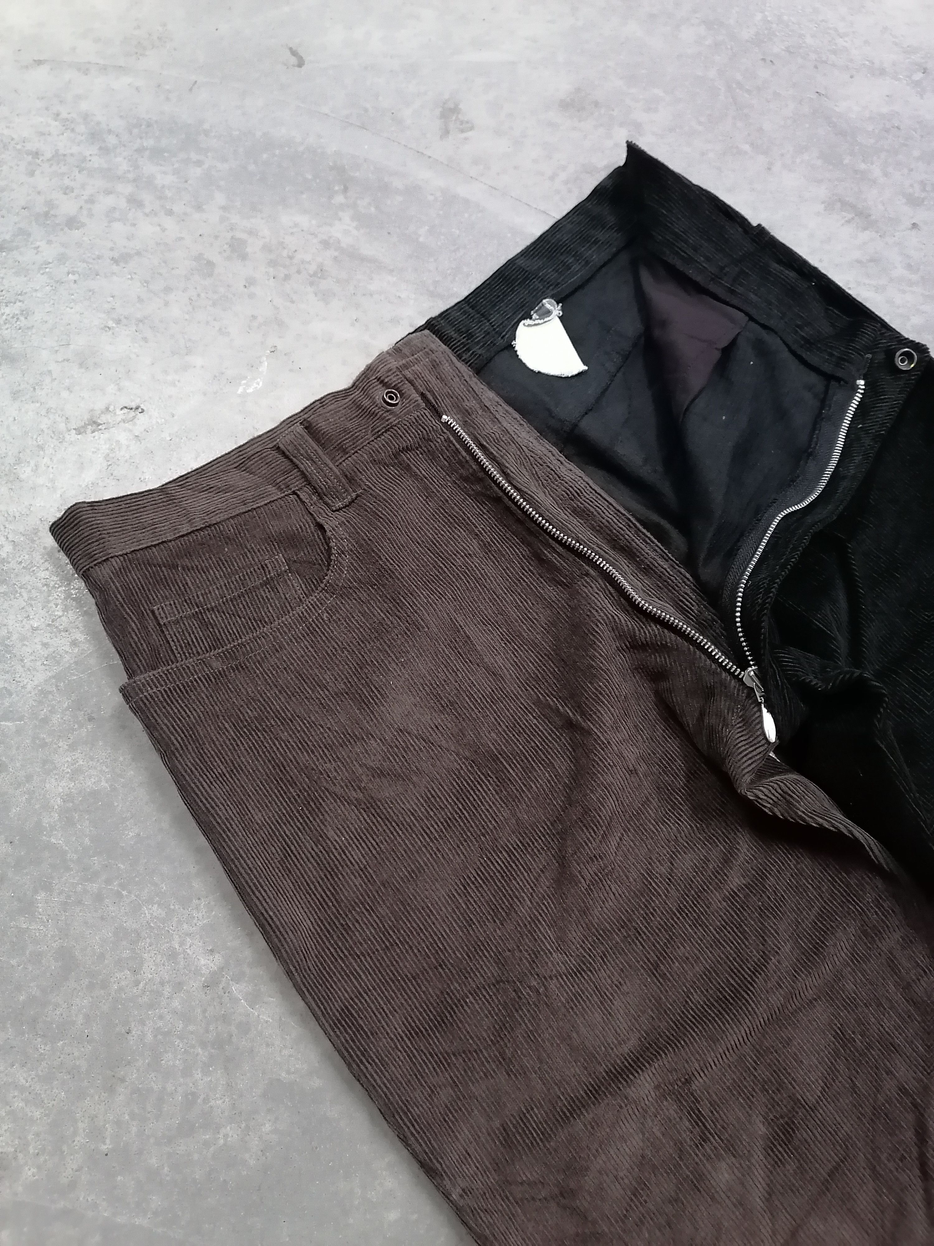 20471120 × Japanese Brand Japan Brand Split Two Tone Couldroy Pants Size US 34 / EU 50 - 5 Thumbnail