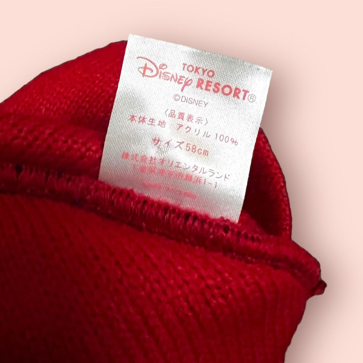 Disney × Japanese Brand × Mickey Mouse VINTAGE TOKYO DISNEY MINNIE MOUSE EARS BEANIE Size ONE SIZE - 15 Thumbnail