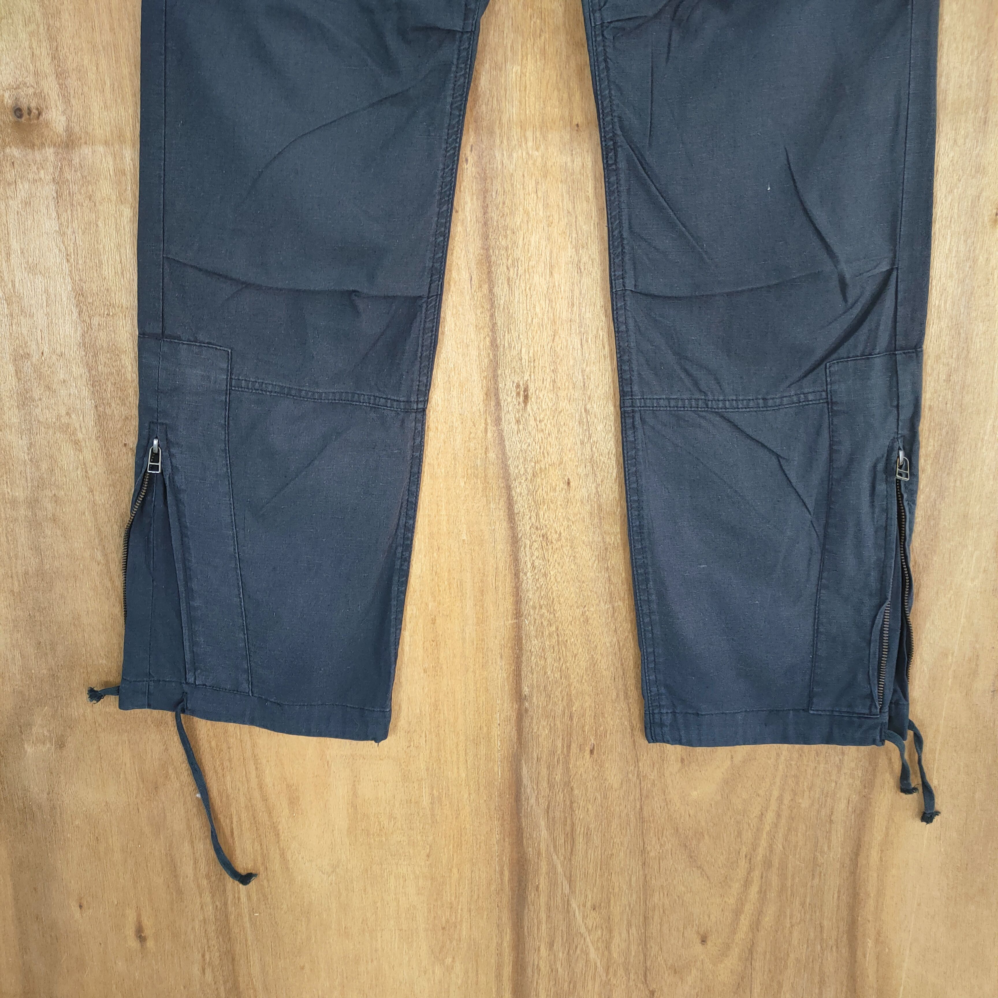 Japanese Brand VINTAGE MANGROVE BONDAGE CARGO PANTS Size US 32 / EU 48 - 3 Thumbnail
