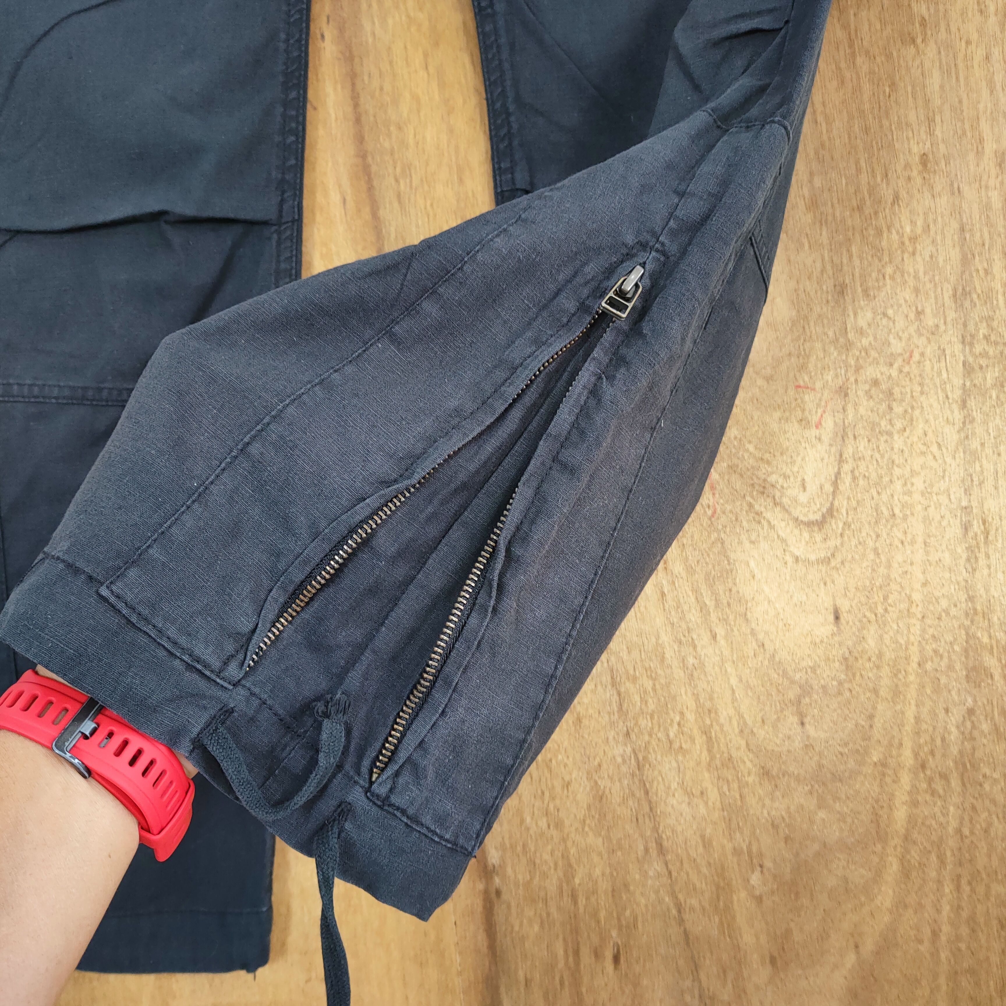Japanese Brand VINTAGE MANGROVE BONDAGE CARGO PANTS Size US 32 / EU 48 - 6 Thumbnail
