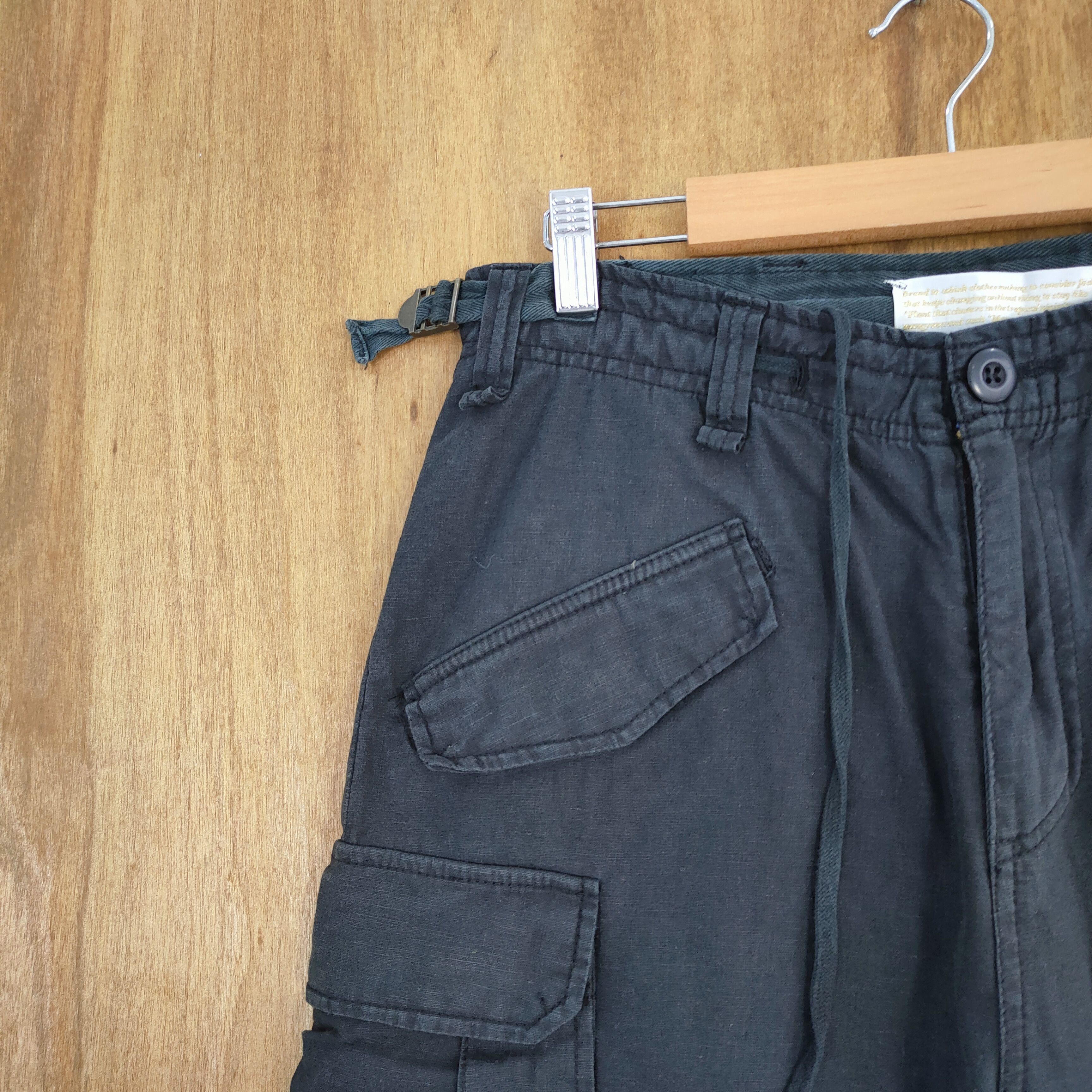 Japanese Brand VINTAGE MANGROVE BONDAGE CARGO PANTS Size US 32 / EU 48 - 4 Thumbnail