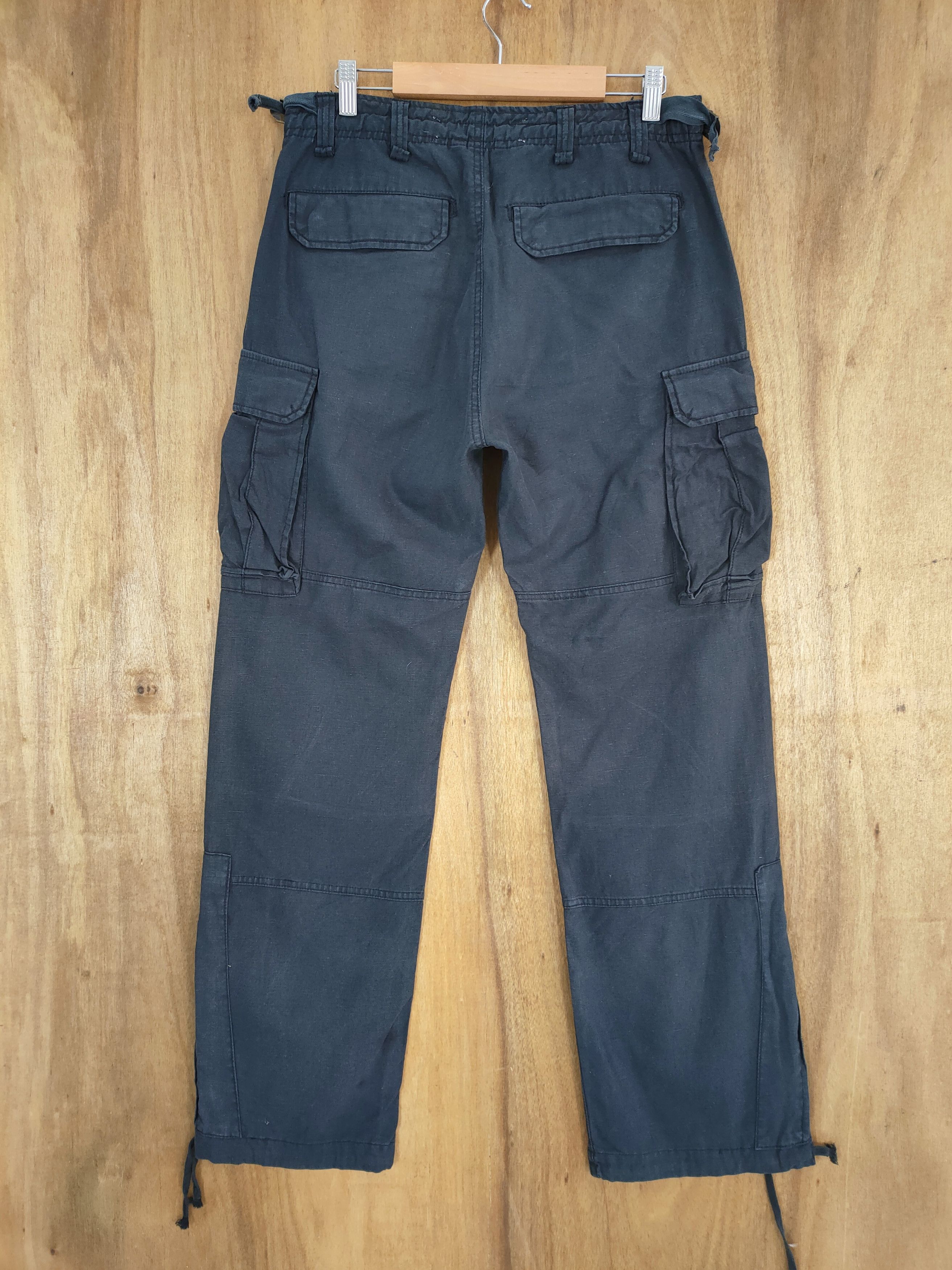 Japanese Brand VINTAGE MANGROVE BONDAGE CARGO PANTS Size US 32 / EU 48 - 8 Thumbnail