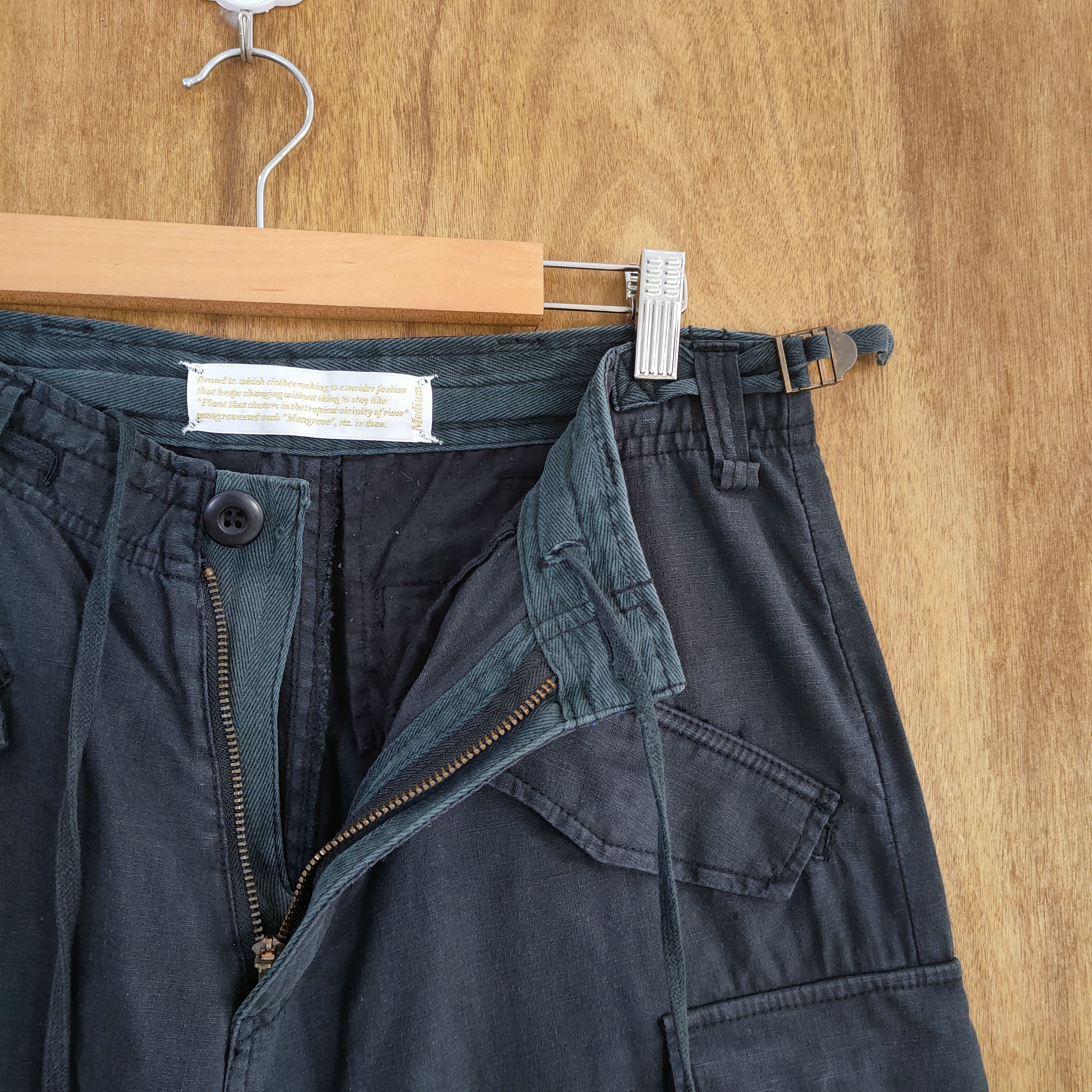Japanese Brand VINTAGE MANGROVE BONDAGE CARGO PANTS Size US 32 / EU 48 - 11 Thumbnail
