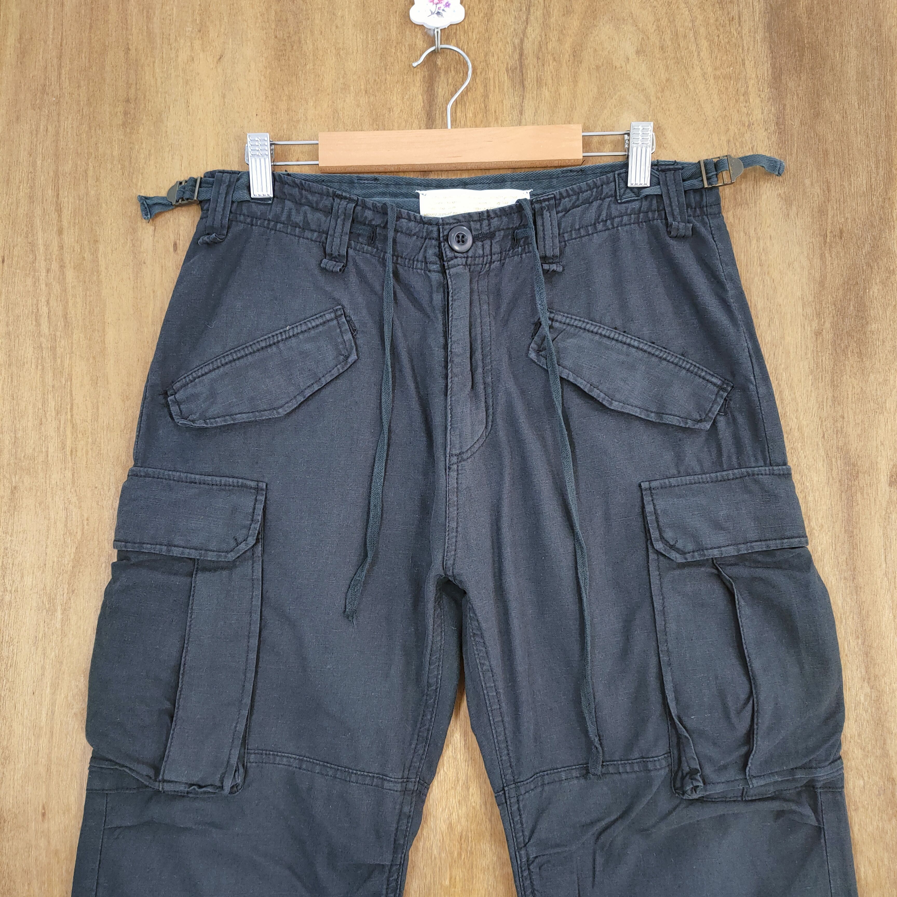 Japanese Brand VINTAGE MANGROVE BONDAGE CARGO PANTS Size US 32 / EU 48 - 2 Thumbnail