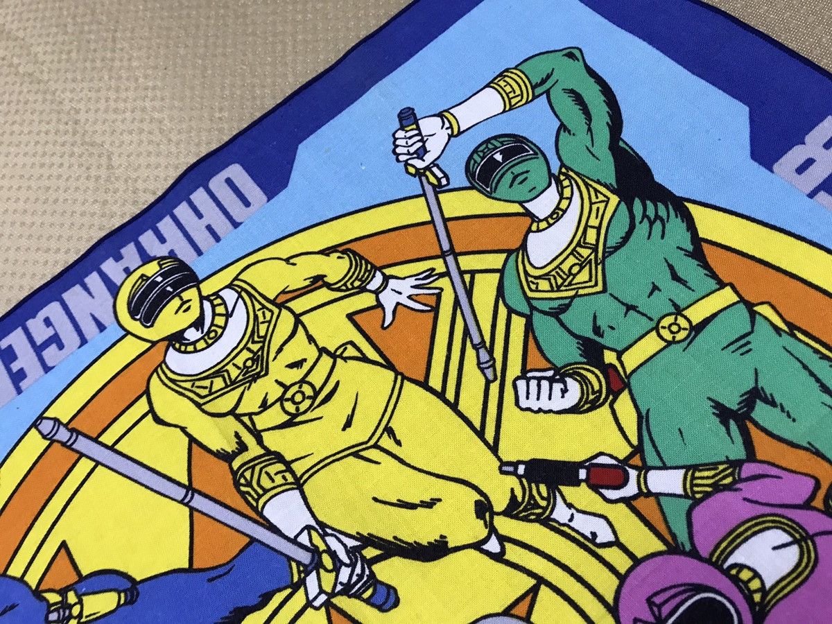 Anime × Cartoon Network × Japanese Brand oh ranger bandana pocket square handkerchief Size ONE SIZE - 5 Thumbnail