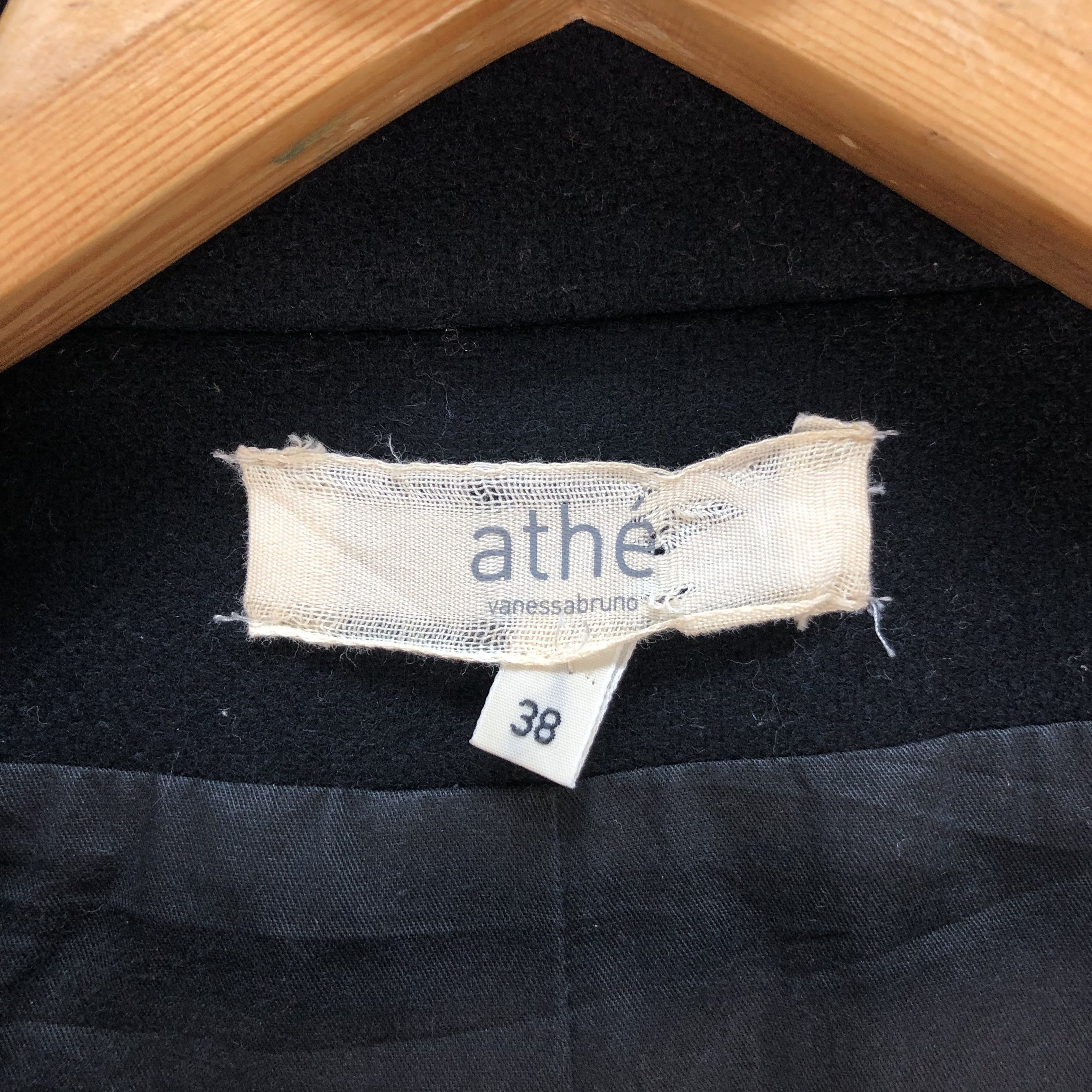 Japanese Brand ATHE VANESSA BRUNO DOUBLE BREASTED COAT #6714-81 Size S / US 4 / IT 40 - 7 Thumbnail