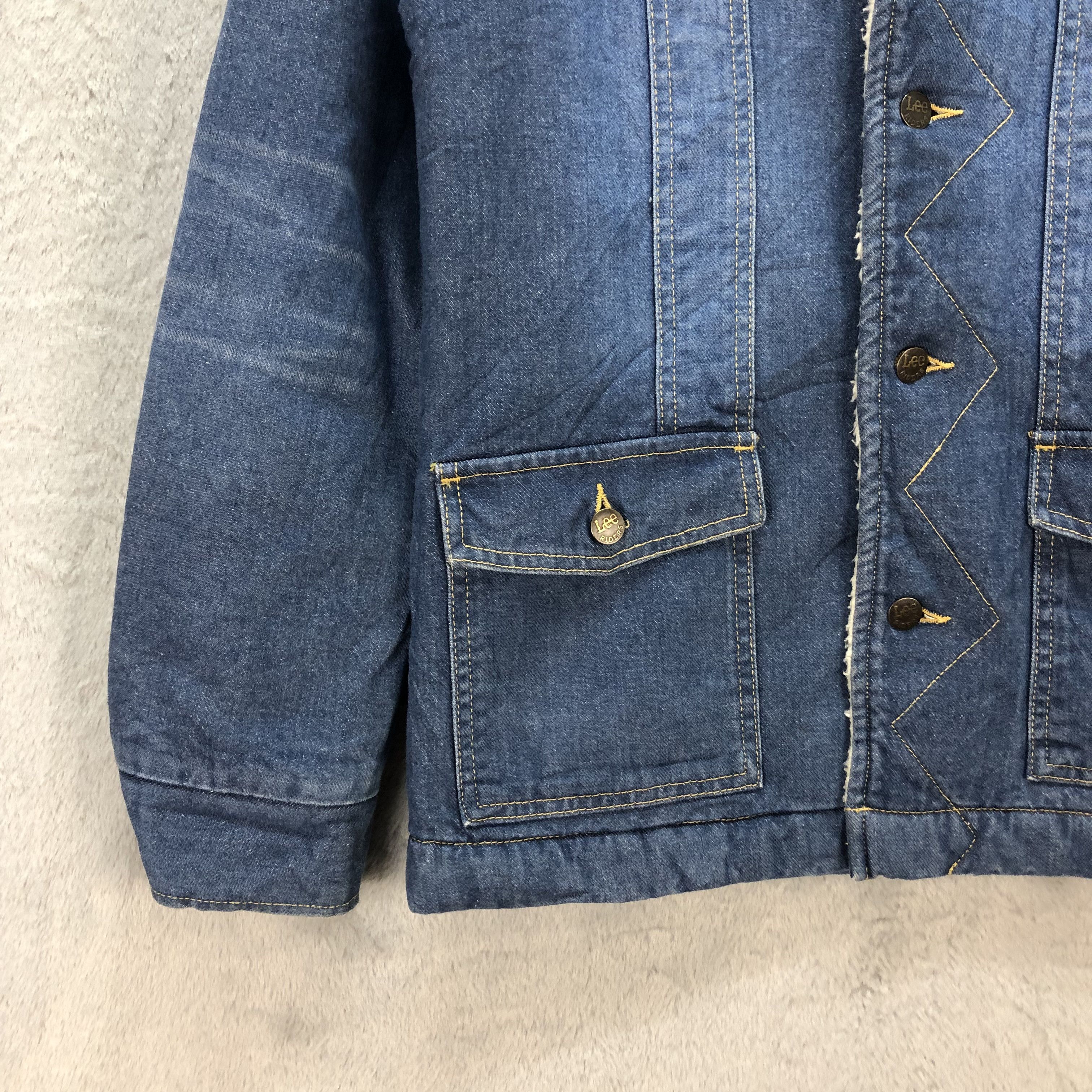Lee LEE SHERPA WORKWEAR DENIM JACKET #6715-81 Size US M / EU 48-50 / 2 - 5 Thumbnail