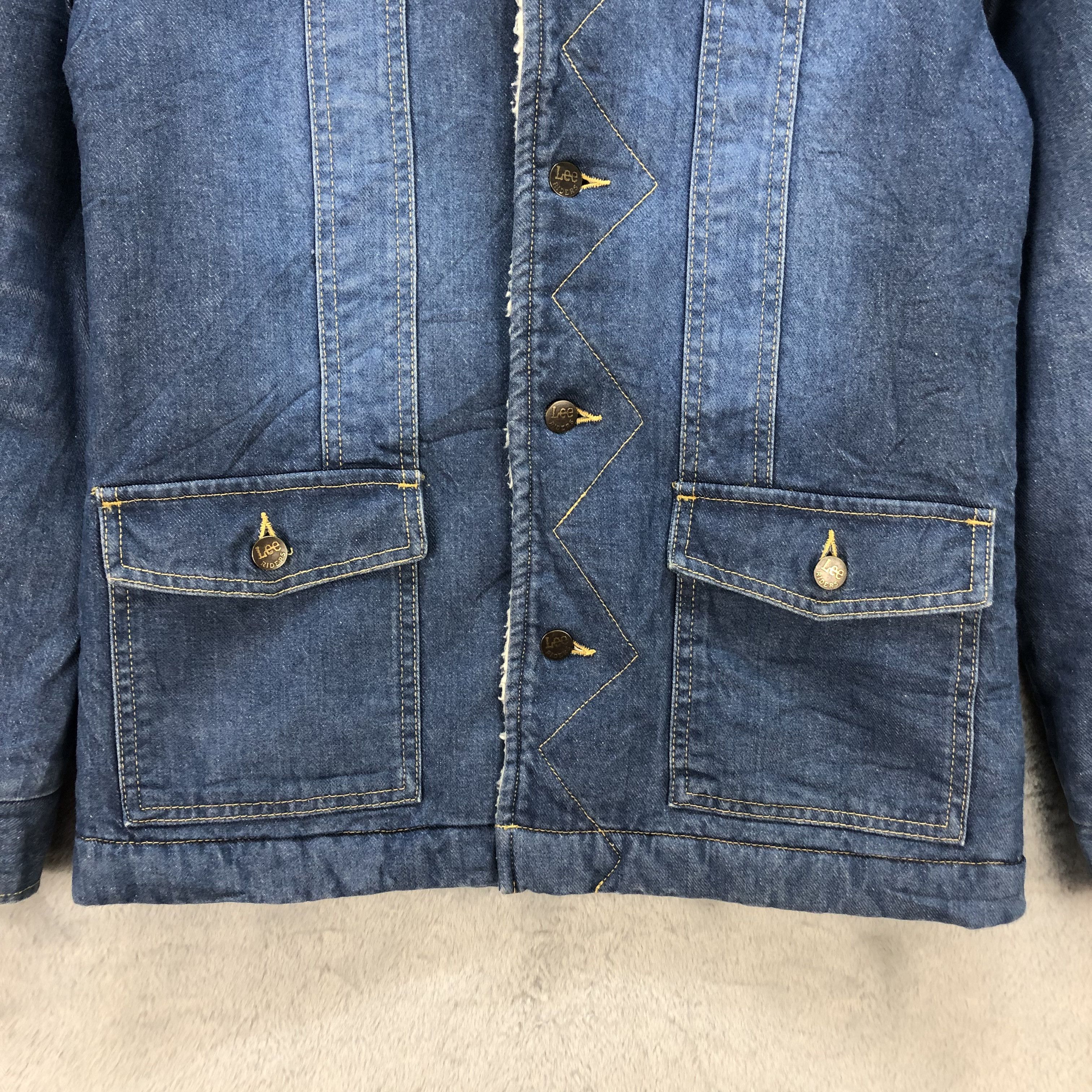Lee LEE SHERPA WORKWEAR DENIM JACKET #6715-81 Size US M / EU 48-50 / 2 - 4 Thumbnail