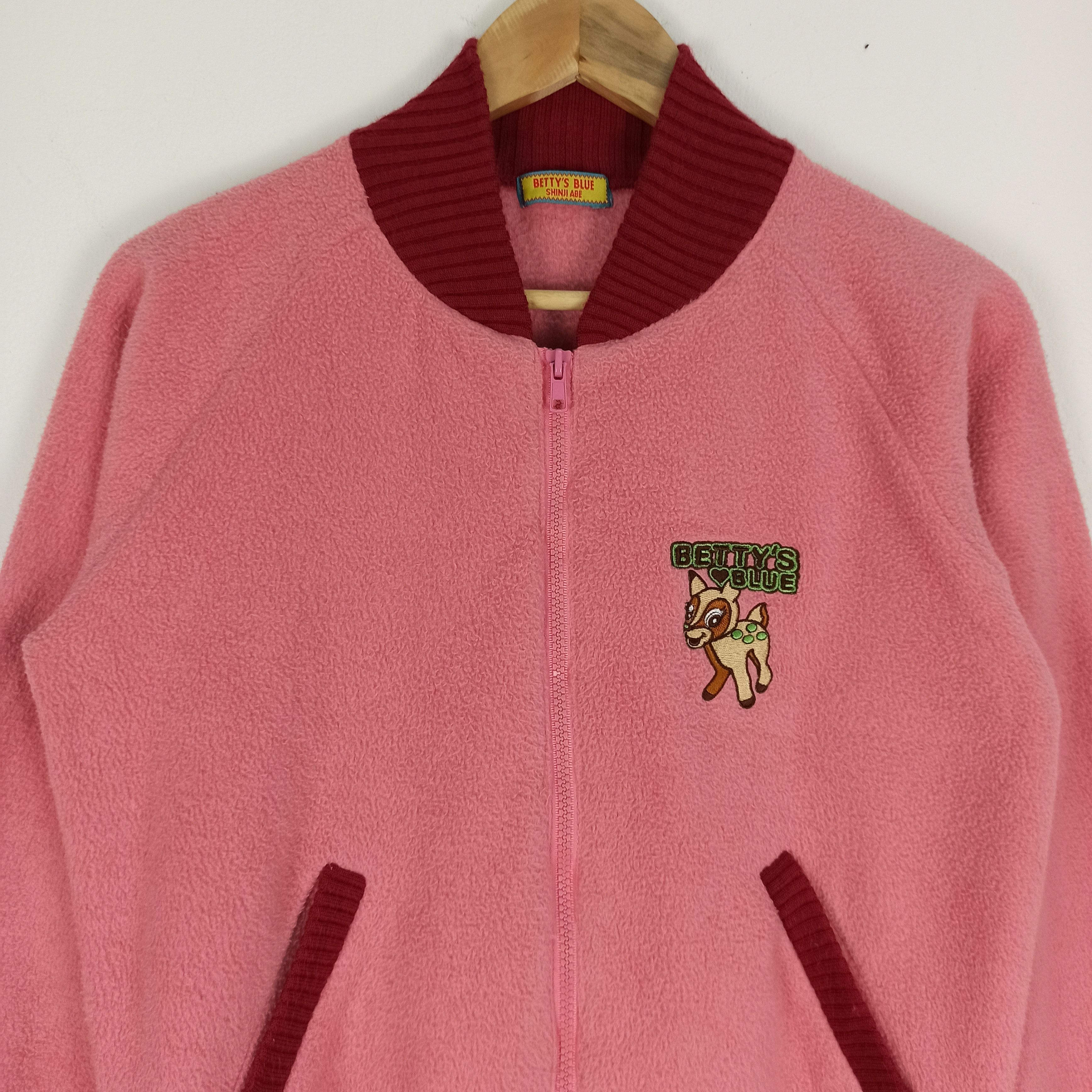 If Six Was Nine 🔥Rare🔥 1990s BETTY'S BLUE by SHINJI ABE Sweater Jacket Size M / US 6-8 / IT 42-44 - 2 Thumbnail