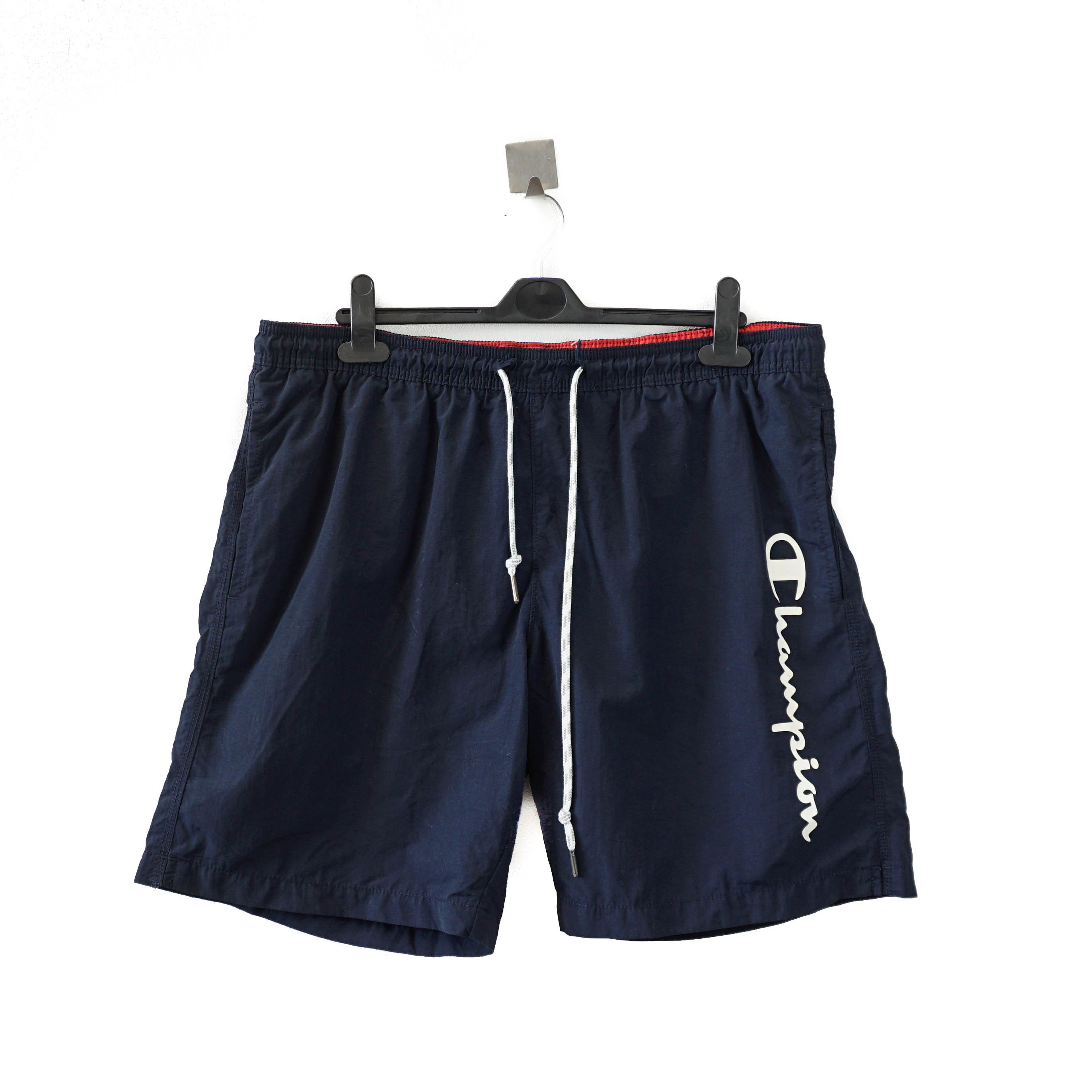Champion Big Logo Swim Shorts / Swim Trucks Grailed