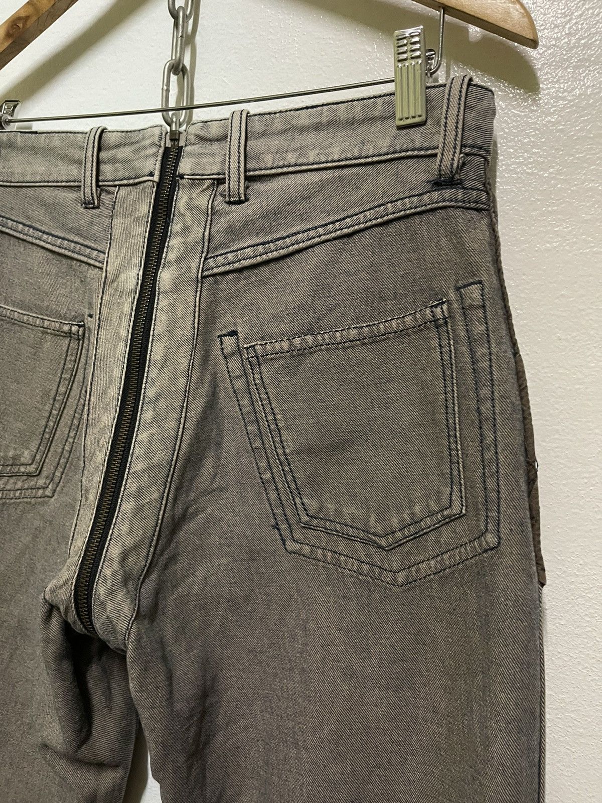 Japanese Brand PPFM Bondage Reversible Jeans Punk Size US 30 / EU 46 - 24 Thumbnail