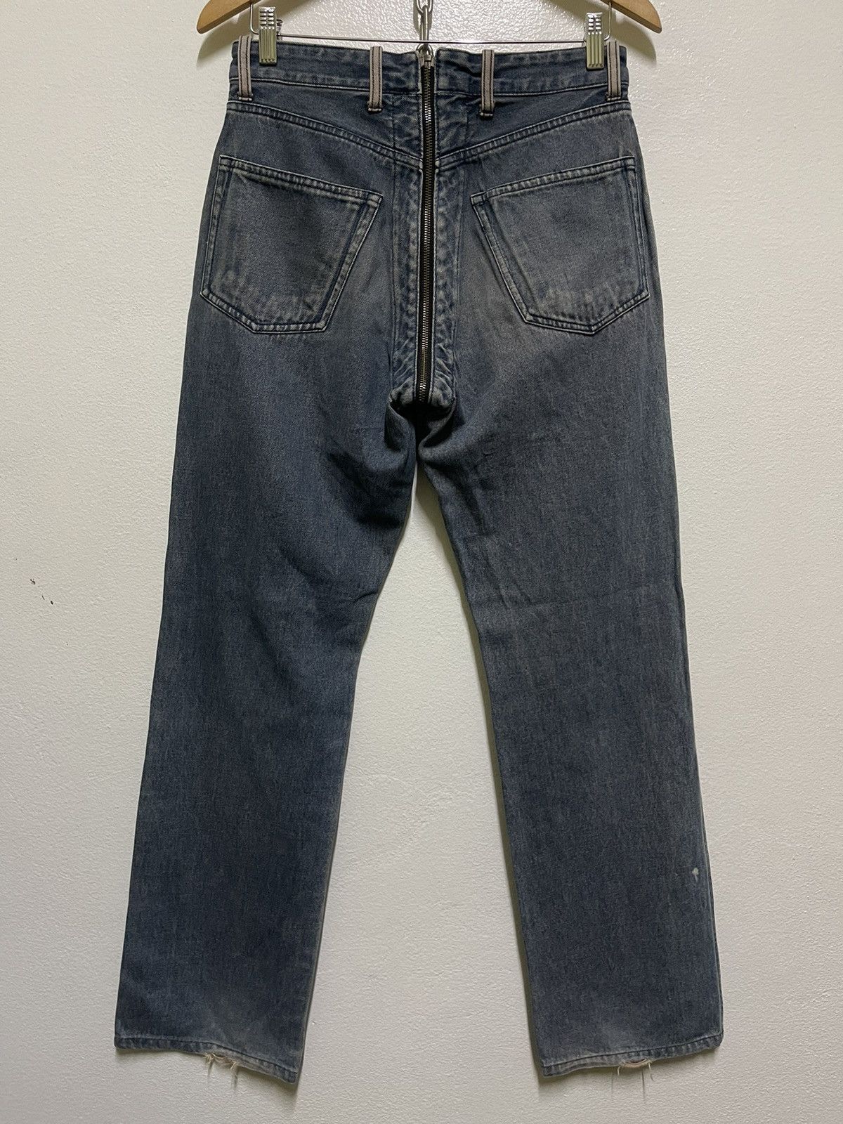 Japanese Brand PPFM Bondage Reversible Jeans Punk Size US 30 / EU 46 - 8 Thumbnail