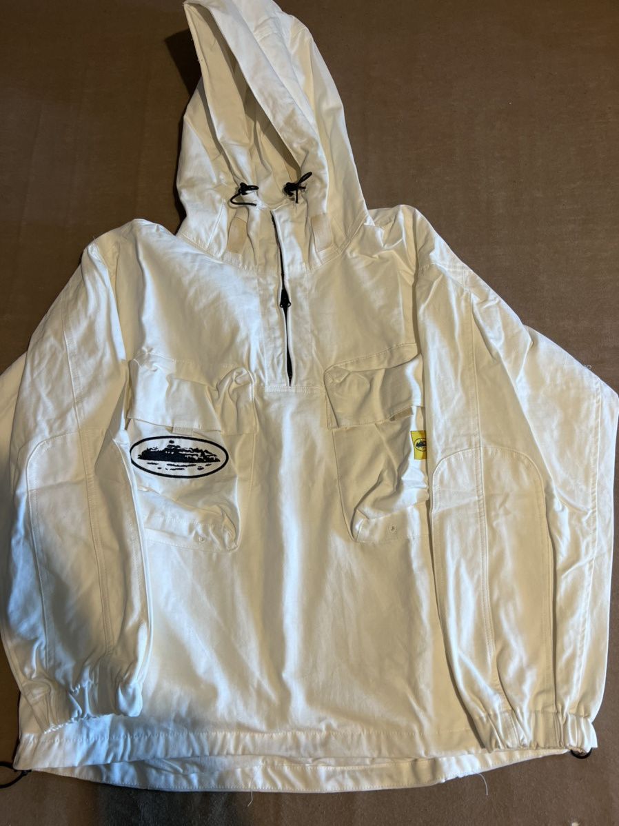 Corteiz Corteiz storm jacket anorak white | Grailed Corteiz Corteiz storm jacket anorak white | Grailed