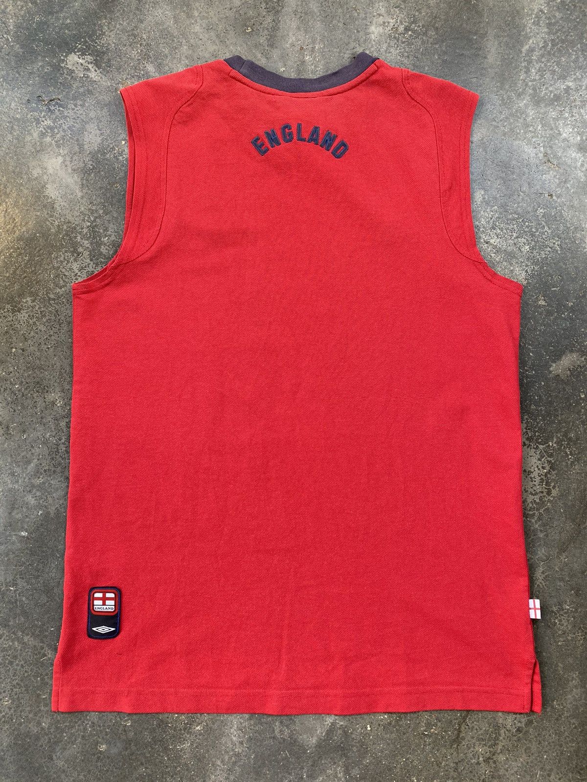 Umbro Vintage Umbro England Sleeveless tees Size US L / EU 52-54 / 3 - 2 Thumbnail