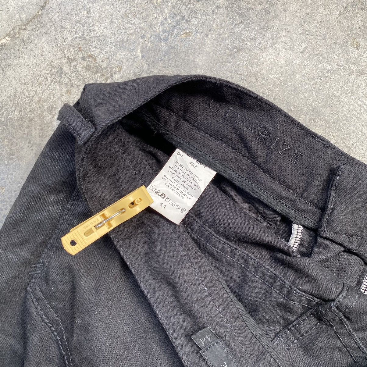 CIVARIZE Vintage Civarize Waxed Coated Denim Skinny Fit Pants Size US 31 - 12 Thumbnail