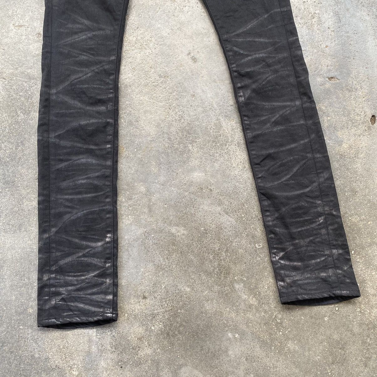 CIVARIZE Vintage Civarize Waxed Coated Denim Skinny Fit Pants Size US 31 - 4 Thumbnail
