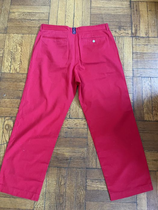Rowing Blazers Red Wide leg trousers Grailed