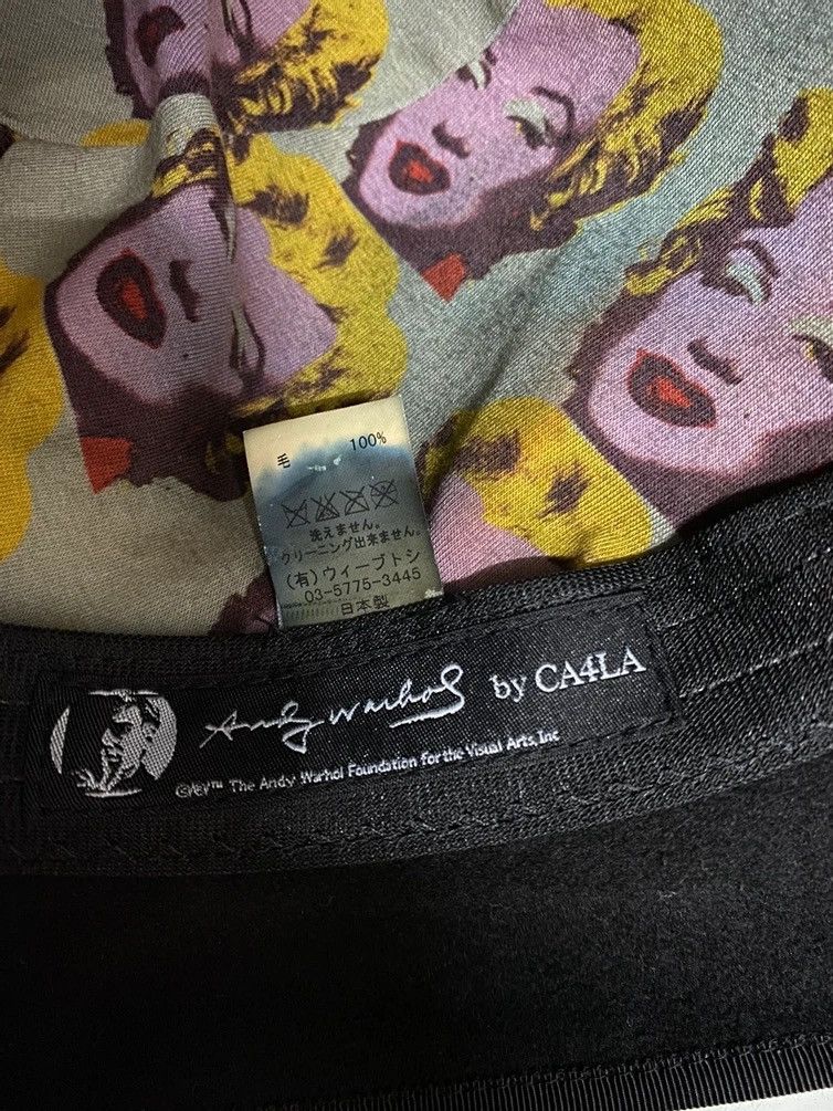 Andy Warhol × CA4LA Philip Treacy Marilyn Monroe Bucket Hat by Andy Warhol Size ONE SIZE - 8 Thumbnail