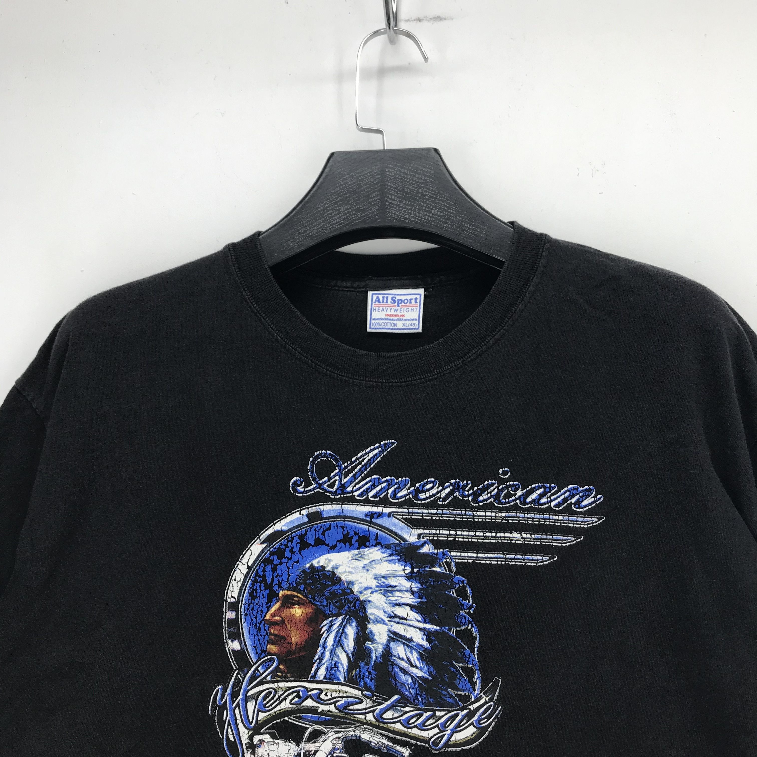 All Sport American Heritage Rally Week 2003 Big Logo Tees #2795-107 Size US XL / EU 56 / 4 - 2 Thumbnail