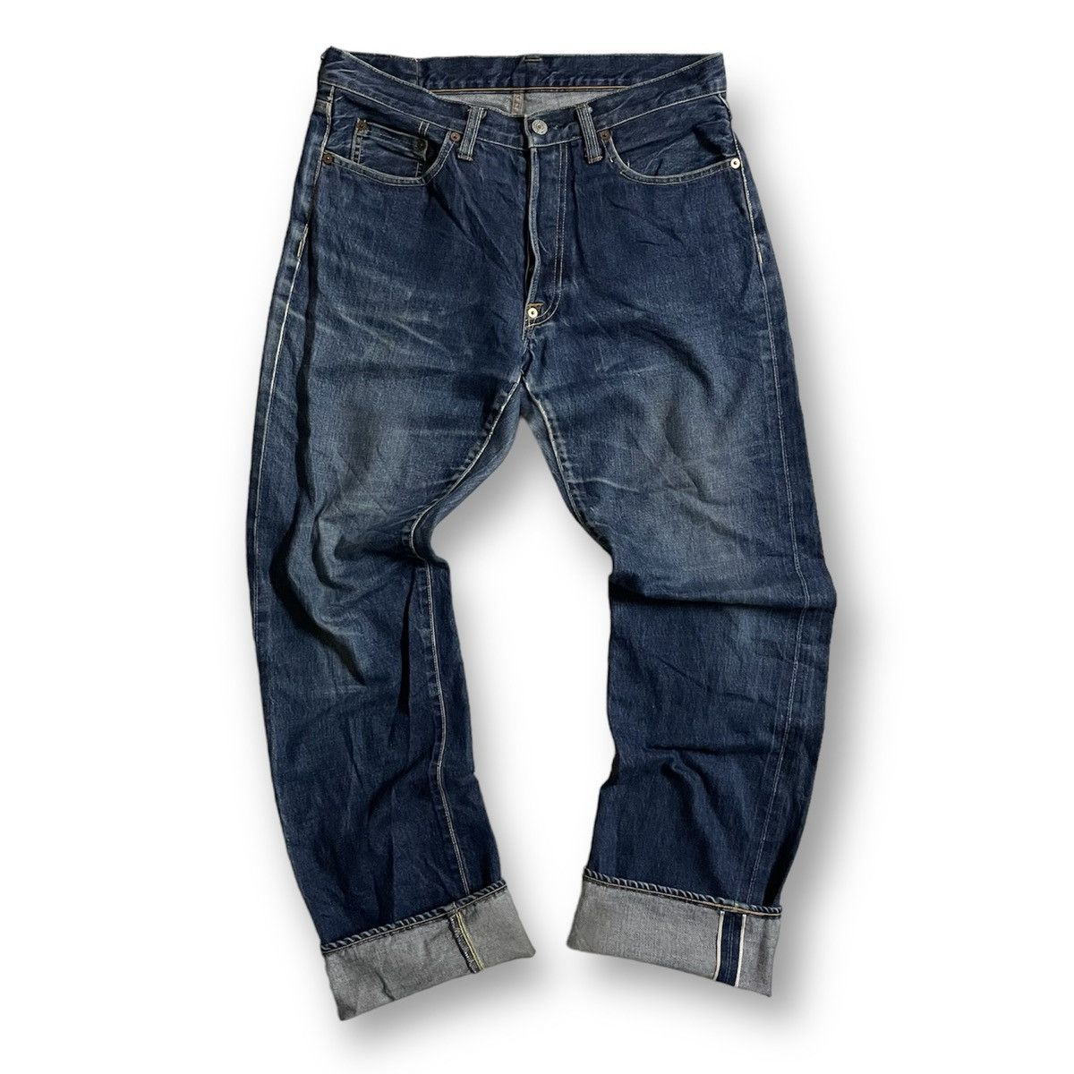 Studio D'Artisan FOX-001 Selvedge Jeans - Relaxed Tapered