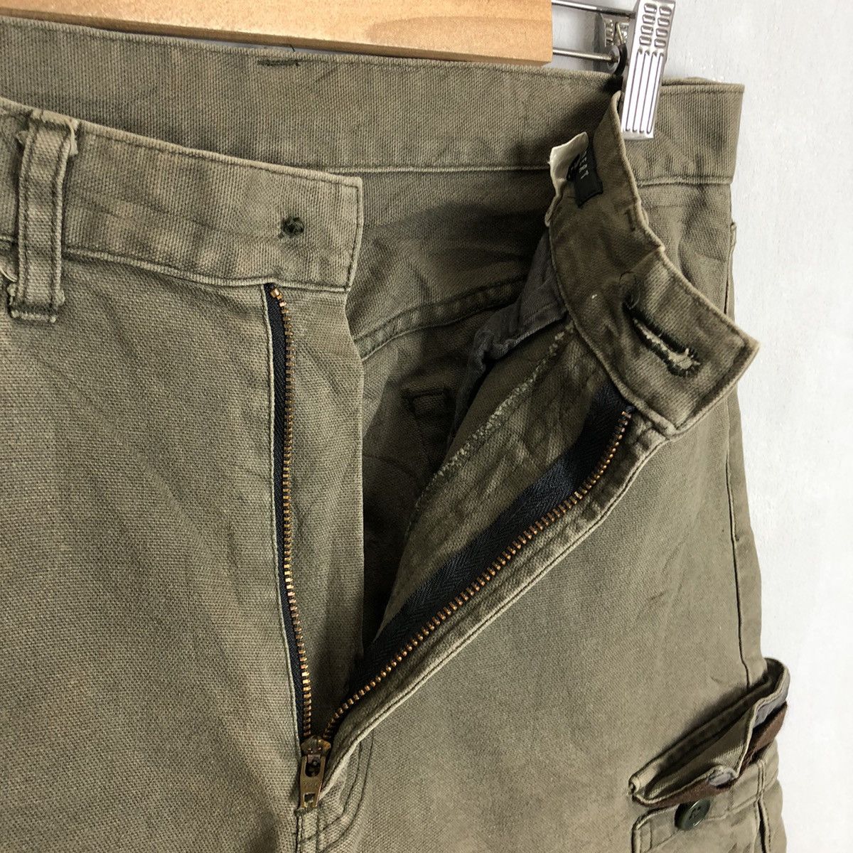 The Difference DLL The Different Rupert Grey Tactical Cargo Pants #c1296 Size US 29 - 7 Thumbnail