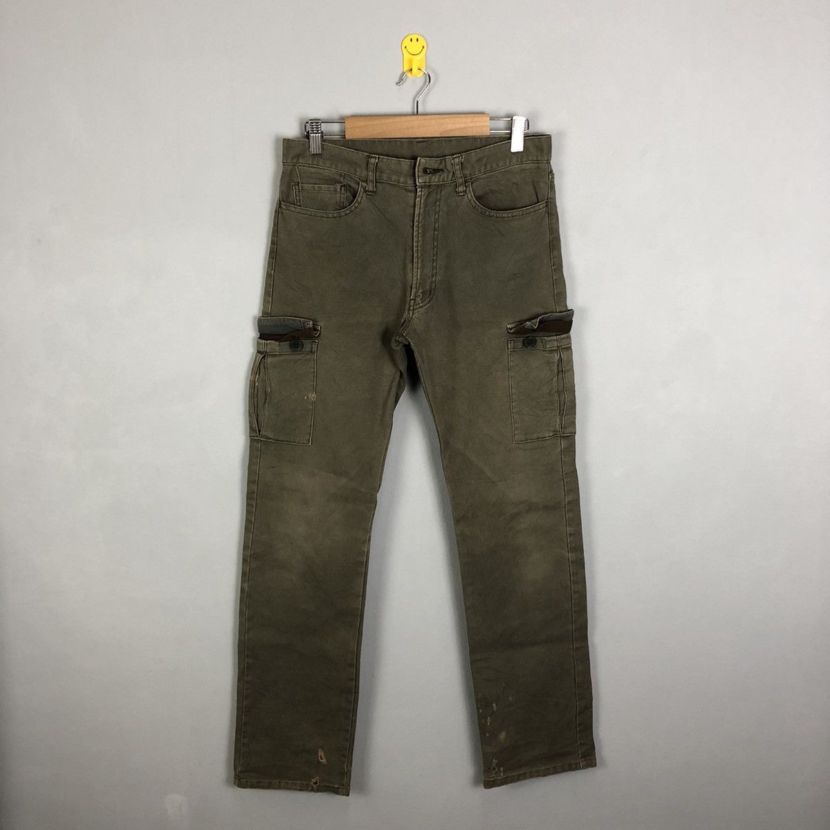 The Difference DLL The Different Rupert Grey Tactical Cargo Pants #c1296 Size US 29 - 1 Thumbnail
