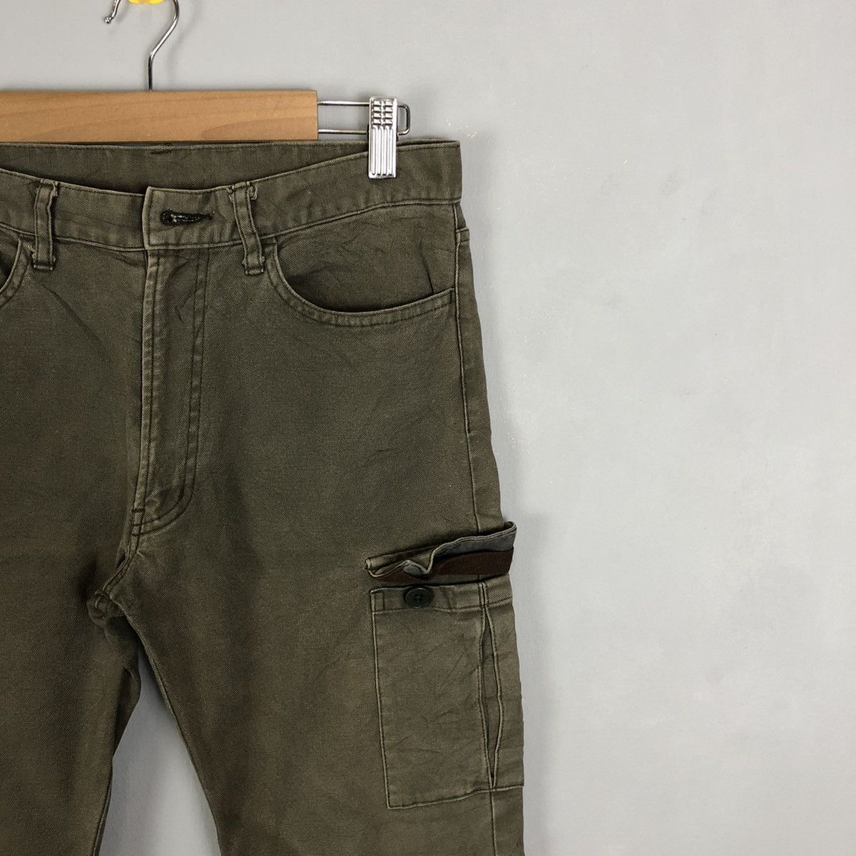 The Difference DLL The Different Rupert Grey Tactical Cargo Pants #c1296 Size US 29 - 5 Thumbnail