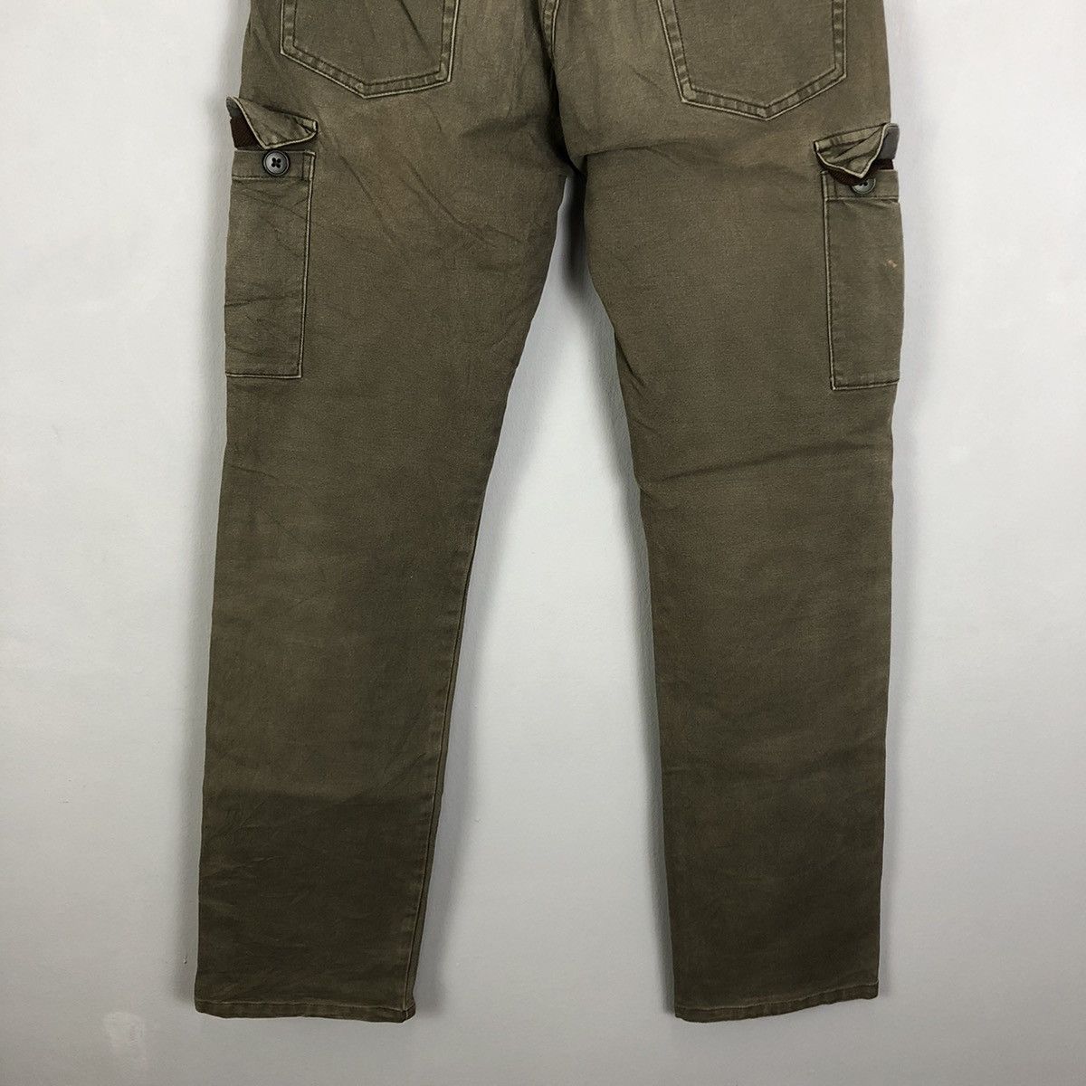 The Difference DLL The Different Rupert Grey Tactical Cargo Pants #c1296 Size US 29 - 10 Thumbnail