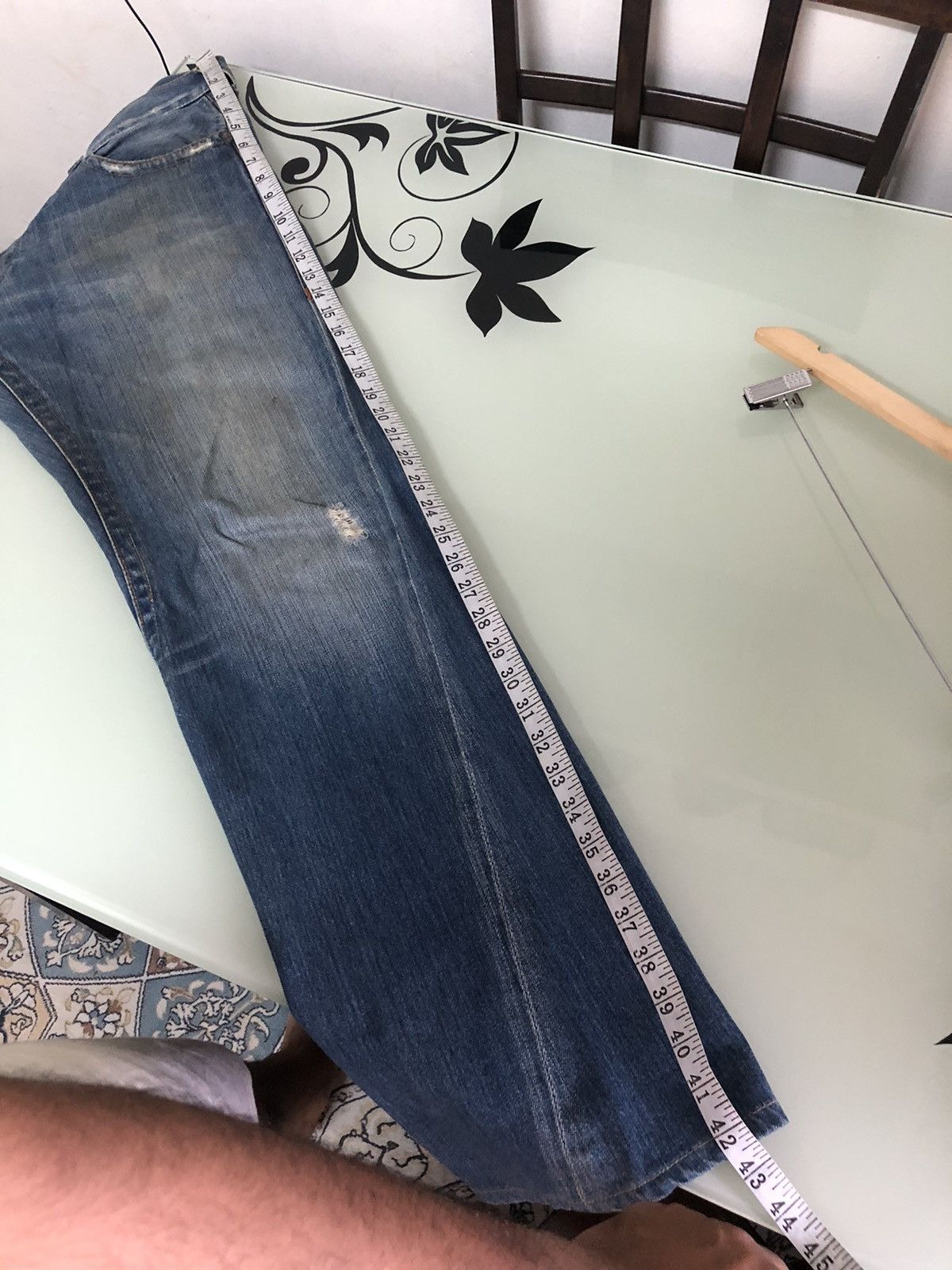 Japanese Brand Vintage True Religion Embroidery Logo Loose Fit Denim Size US 38 / EU 54 - 25 Thumbnail