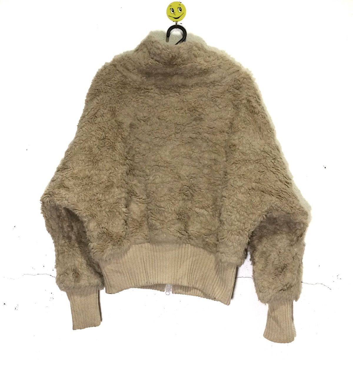 Issey Miyake Vintage Issey Miyake Bomber Jacket Furry Design Zipper Size L / US 10 / IT 46 - 6 Thumbnail