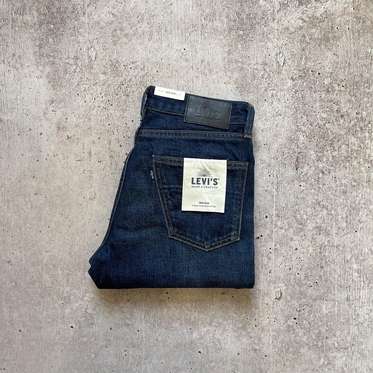 image of 502 Made Crafted Jean 28X32 in Blue, Men's