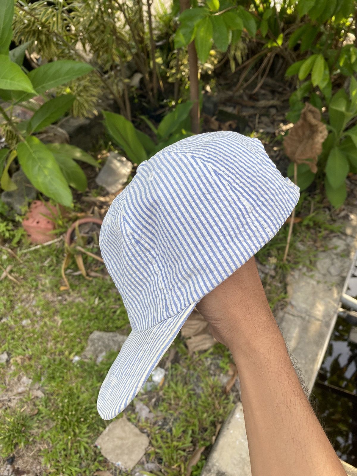 Polo Ralph Lauren 🇺🇸 Vintage Polo Ralph Lauren Stripe Classic Hat Made Usa Size ONE SIZE - 3 Thumbnail