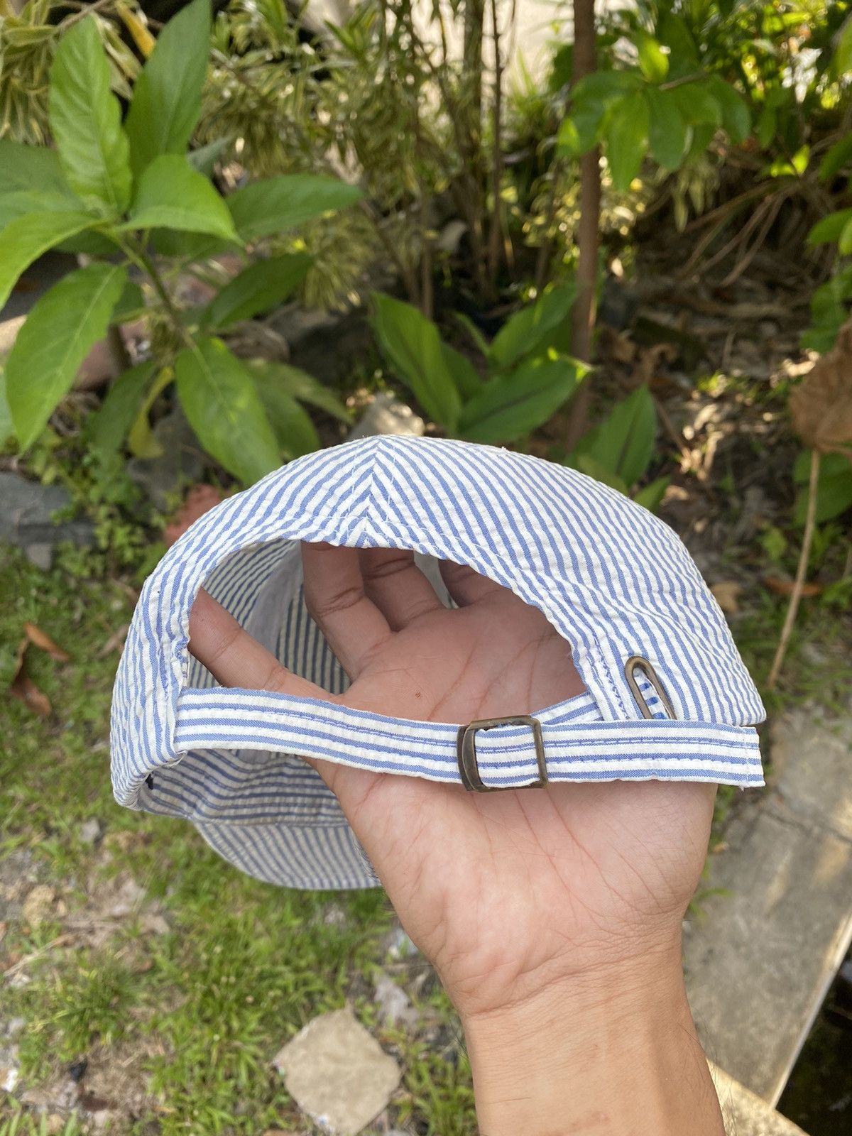 Polo Ralph Lauren 🇺🇸 Vintage Polo Ralph Lauren Stripe Classic Hat Made Usa Size ONE SIZE - 5 Thumbnail