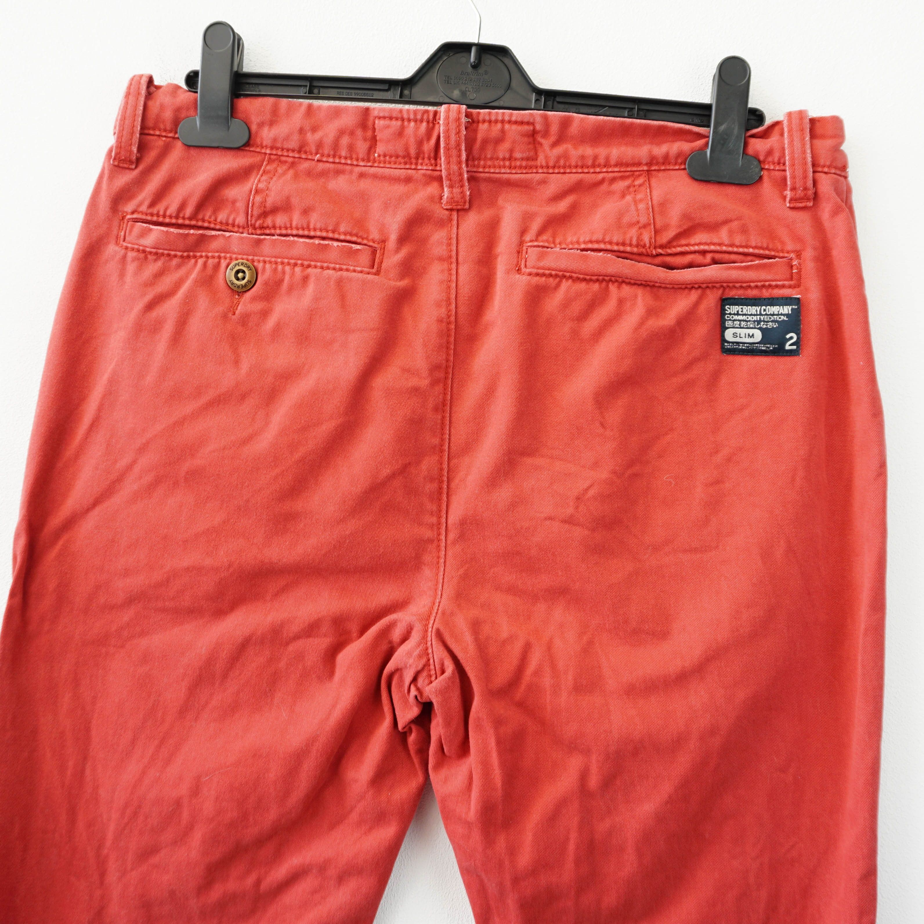 Superdry Classic Essential Chino Pants Size US 32 / EU 48 - 3 Thumbnail