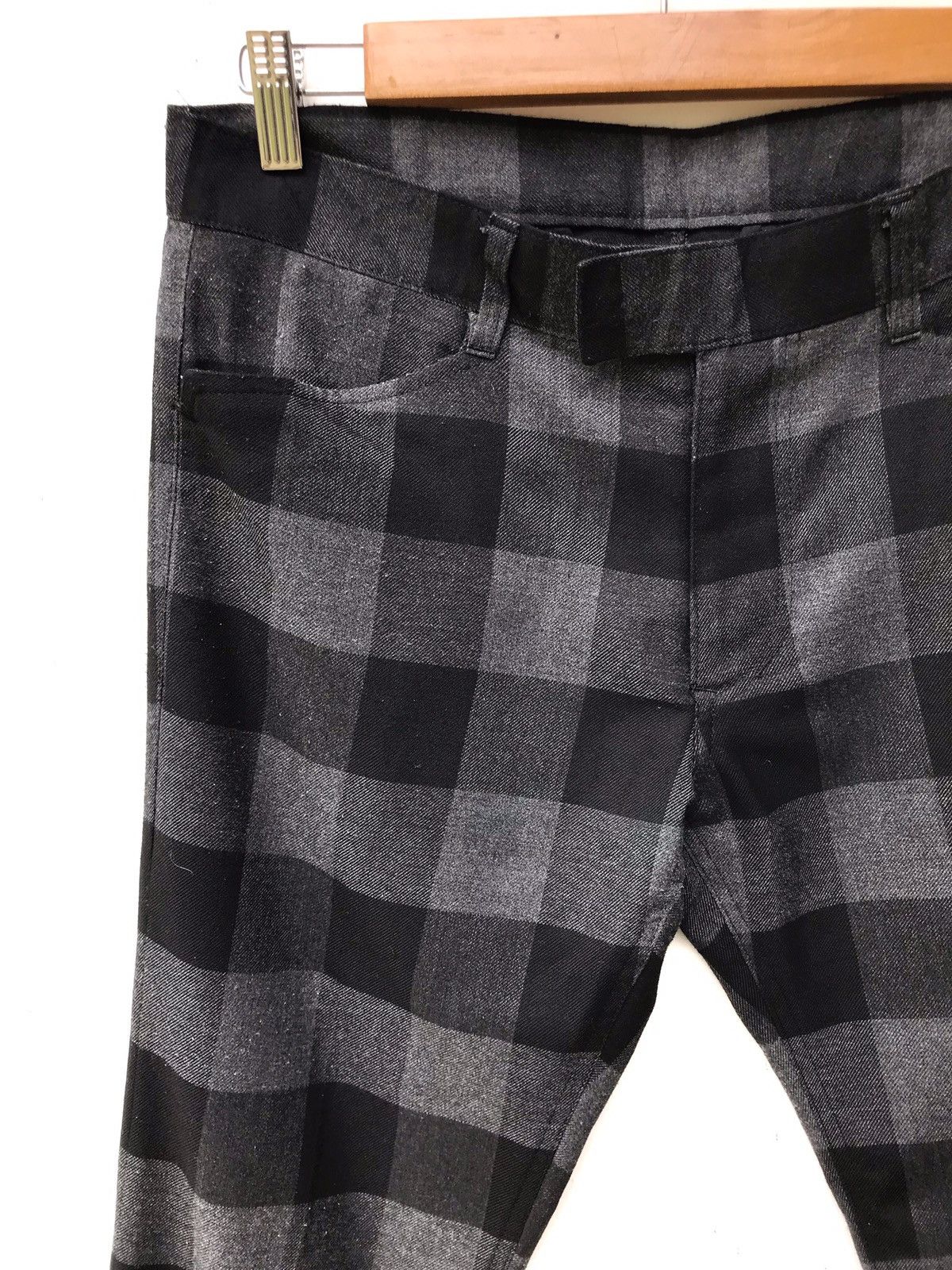 Hysteric Glamour × Japanese Brand × Parasuco Made in Japan PARASHUTO As Super Sonic Checked Pants Size US 31 - 3 Thumbnail