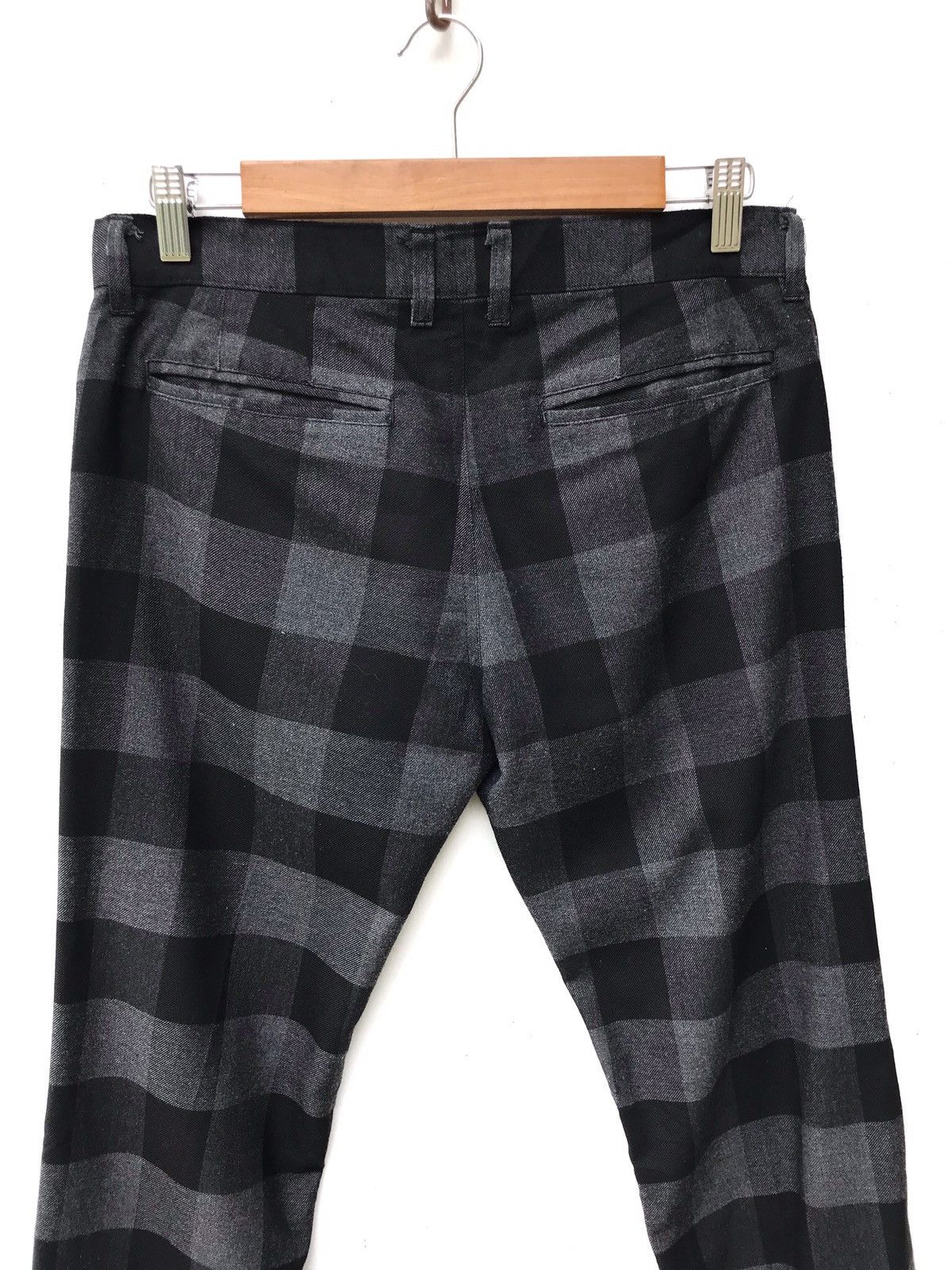 Hysteric Glamour × Japanese Brand × Parasuco Made in Japan PARASHUTO As Super Sonic Checked Pants Size US 31 - 4 Thumbnail