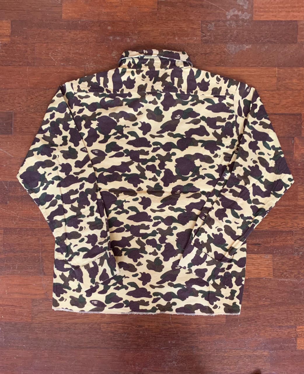 Bape 1st Camo Half Zip Shirt Size US S / EU 44-46 / 1 - 2 Thumbnail