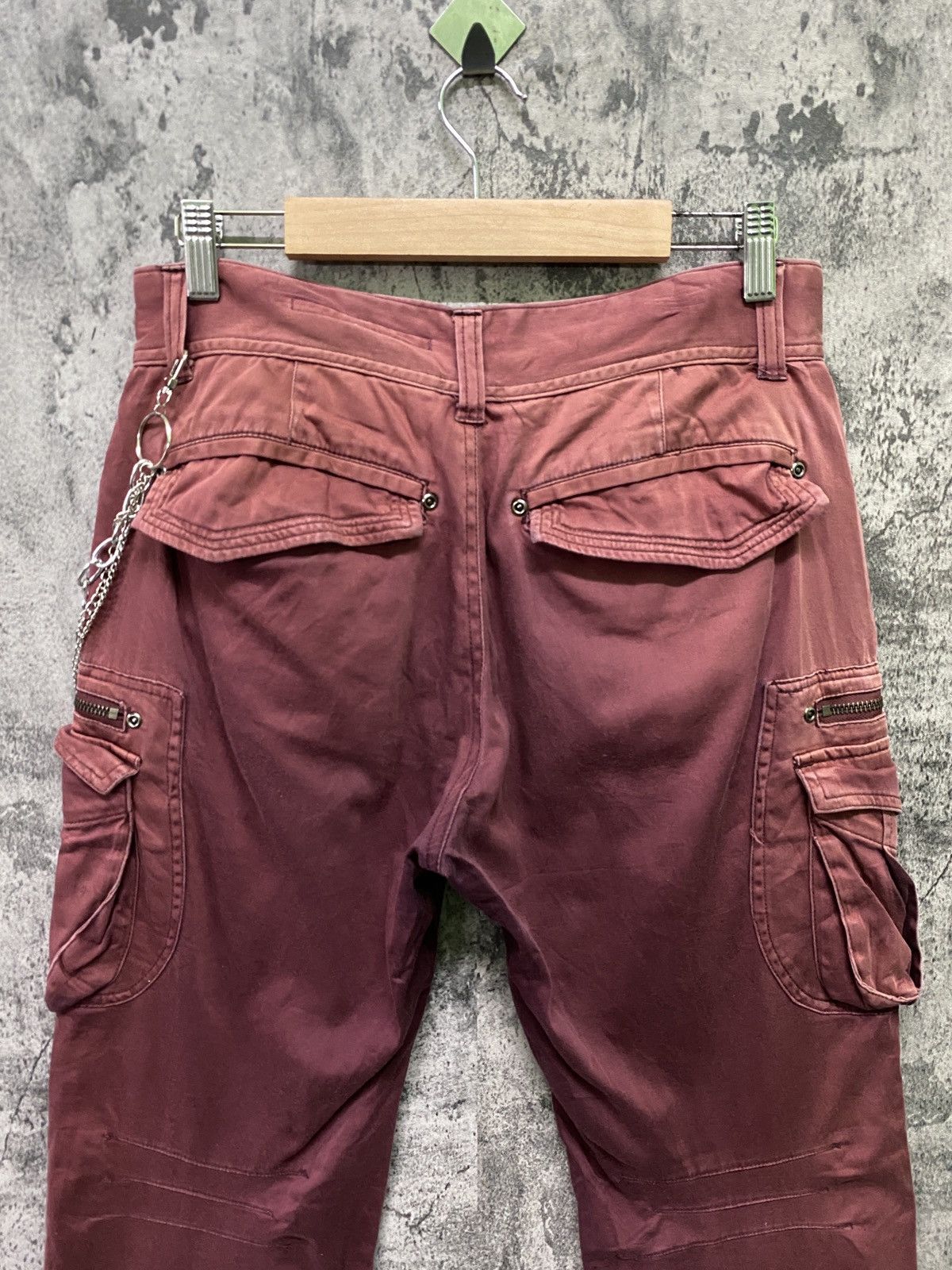 Designer × Japanese Brand Japan Brand HVC Multipocket Cargo Super Faded Pants Size US 30 / EU 46 - 12 Thumbnail