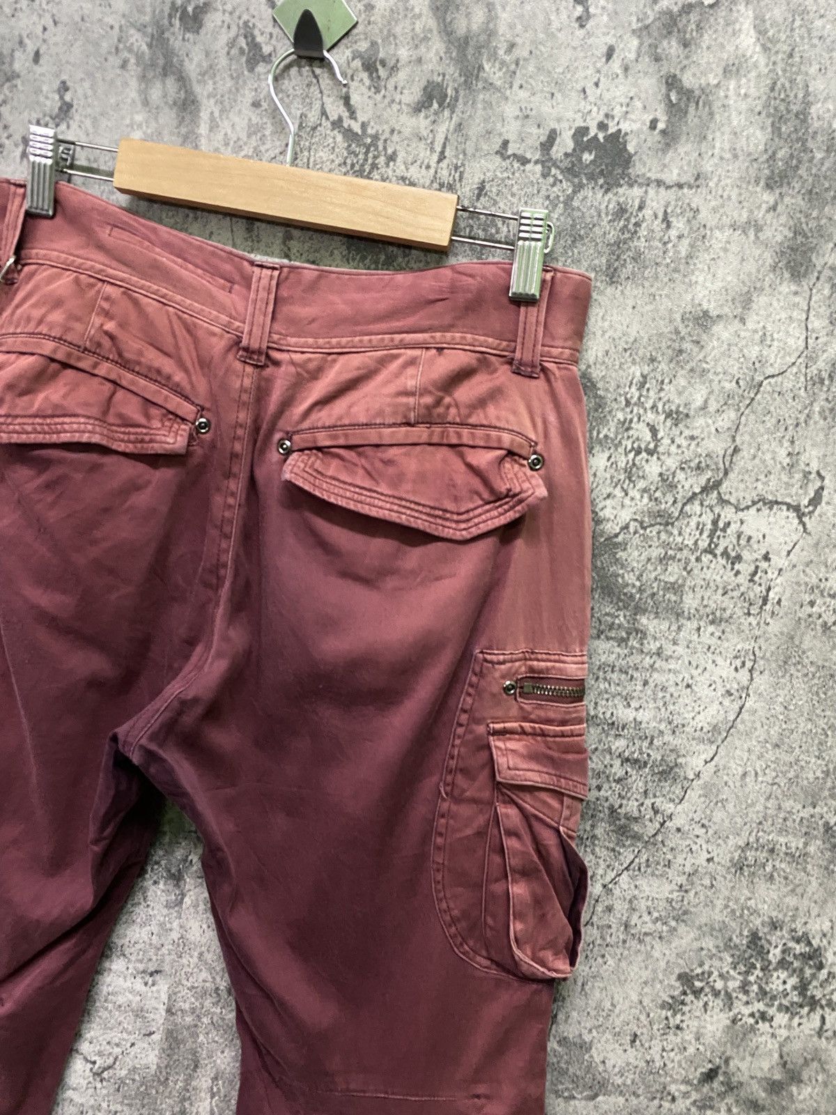 Designer × Japanese Brand Japan Brand HVC Multipocket Cargo Super Faded Pants Size US 30 / EU 46 - 14 Thumbnail