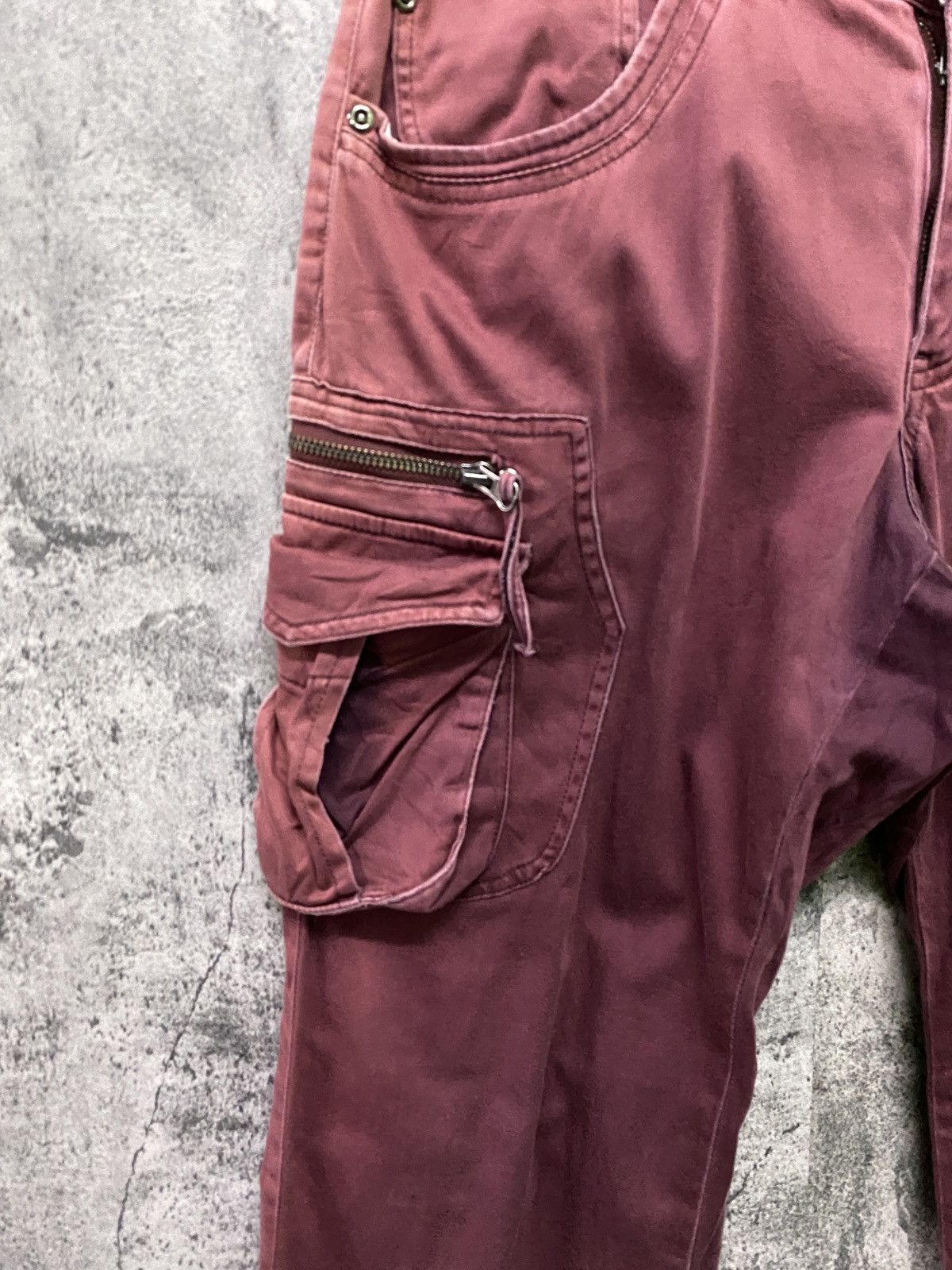 Designer × Japanese Brand Japan Brand HVC Multipocket Cargo Super Faded Pants Size US 30 / EU 46 - 7 Thumbnail
