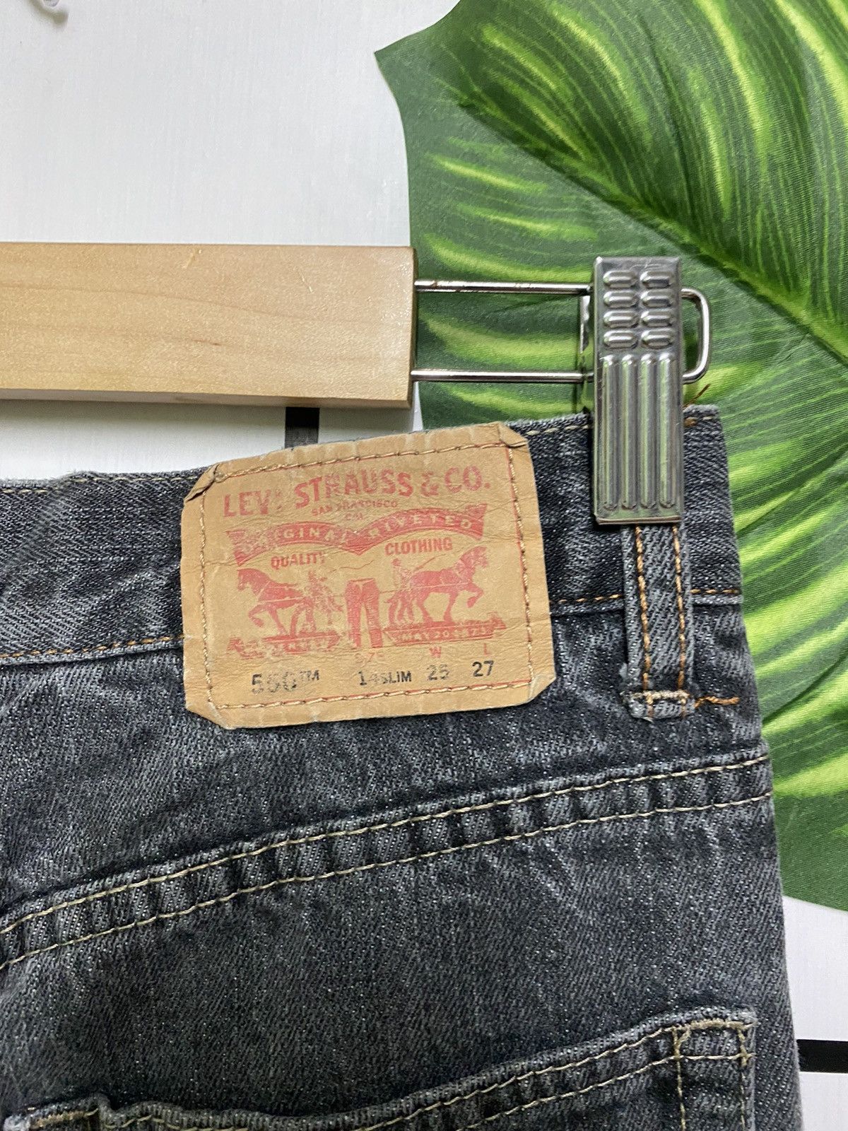 Levi's Vintage LEVIS 559 Relaxed Low Rise Jeans -L6 Size US 26 / EU 42 - 12 Thumbnail