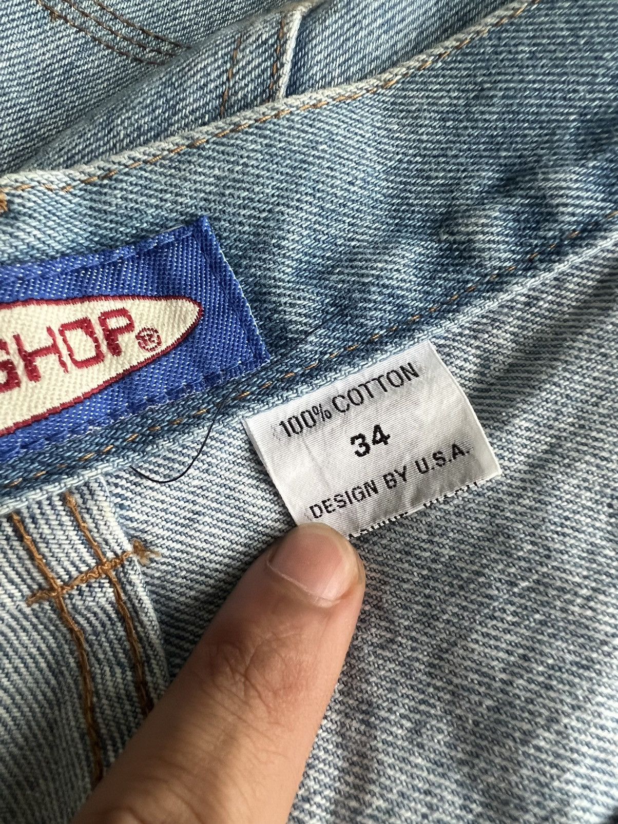 Alien Workshop SICK🔥OG Alien Workshop ™️ Logo Distressed Baggy Denim Size US 34 / EU 50 - 11 Thumbnail