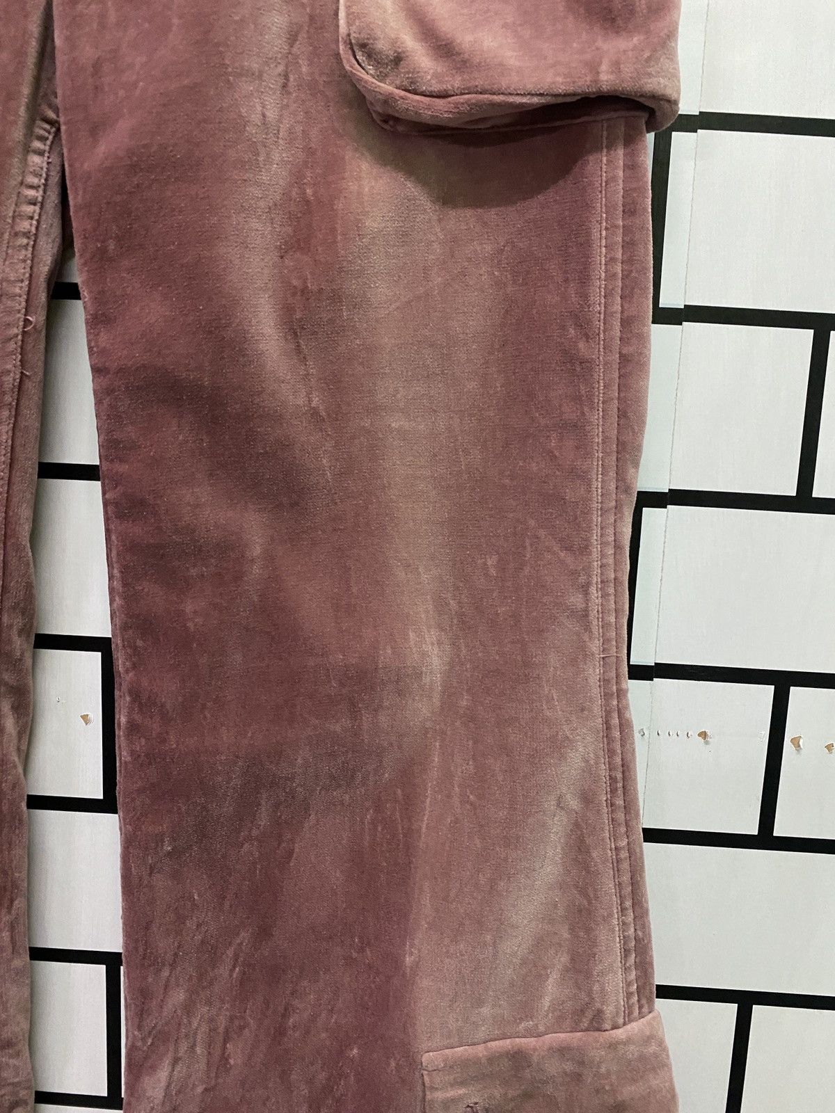 Japanese Brand A Play With a Happy Ending Velvet Multipocket boot cut pants Size US 28 / EU 44 - 6 Thumbnail