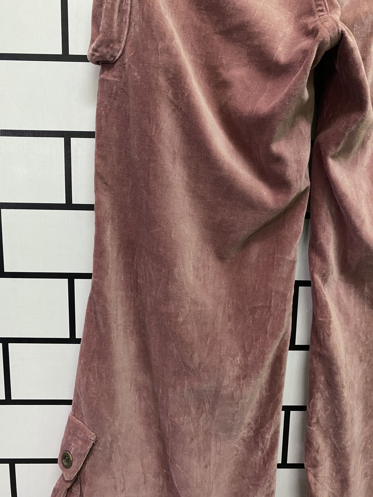 Japanese Brand A Play With a Happy Ending Velvet Multipocket boot cut pants Size US 28 / EU 44 - 15 Thumbnail