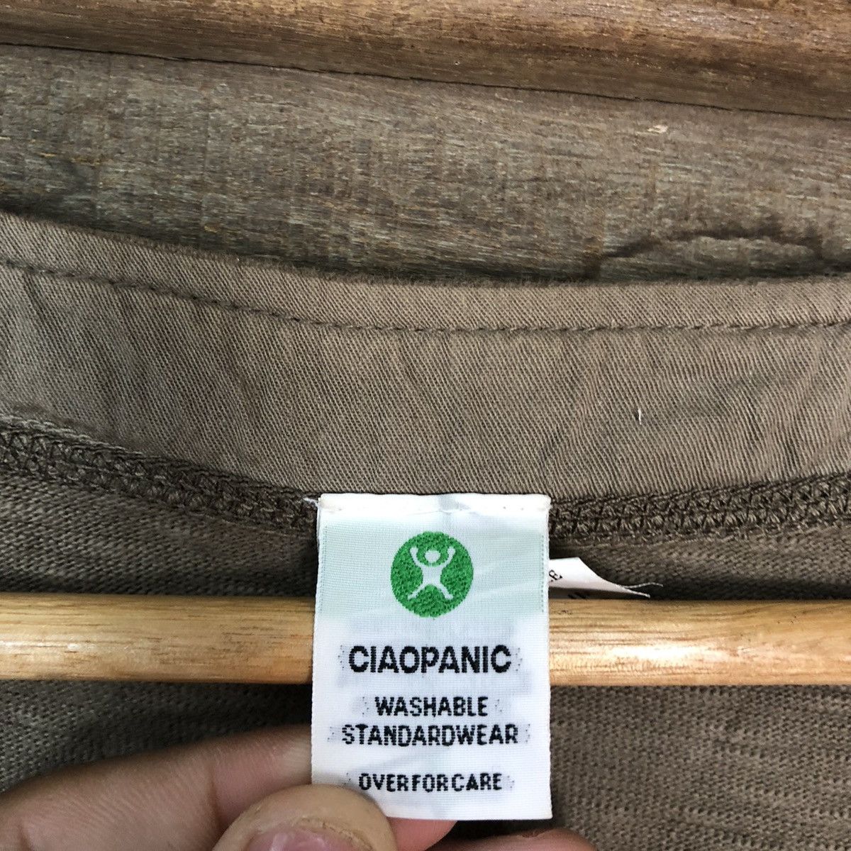 Ciaopanic Ciaopanic Brown Cardigan knitwear #3261 Size US M / EU 48-50 / 2 - 11 Thumbnail