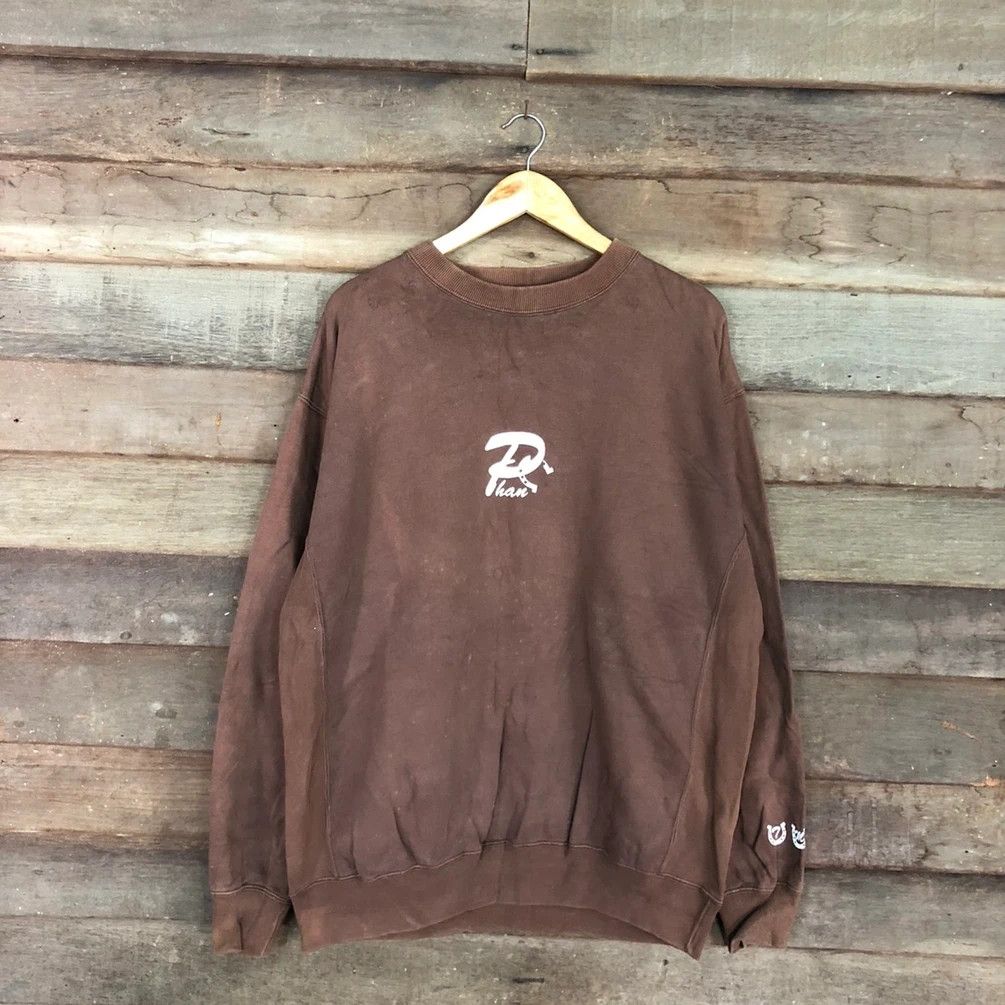 Vintage Free Style Phan Horse faded Brown Sweatshirt #3174 Size US XL / EU 56 / 4 - 12 Thumbnail