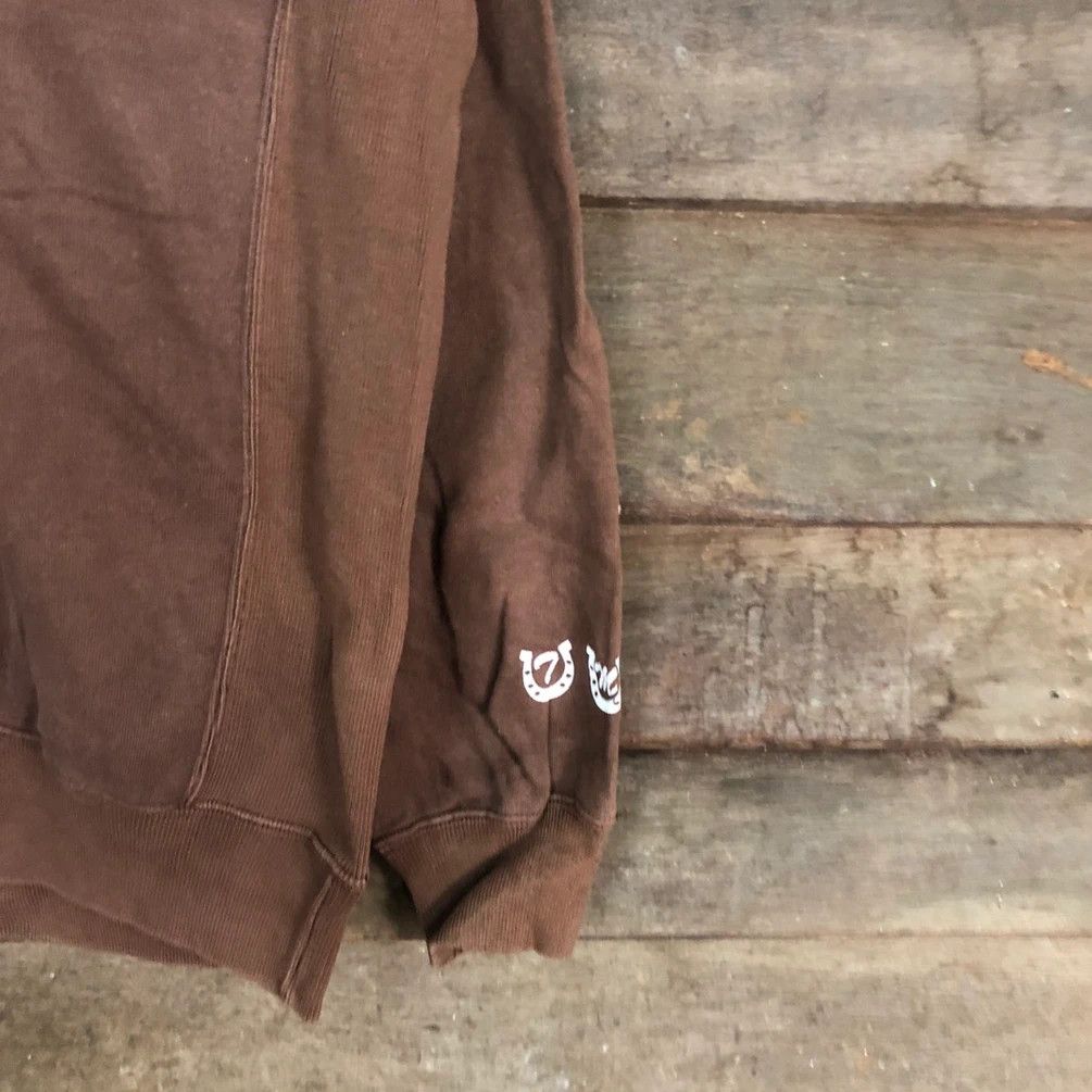 Vintage Free Style Phan Horse faded Brown Sweatshirt #3174 Size US XL / EU 56 / 4 - 11 Thumbnail