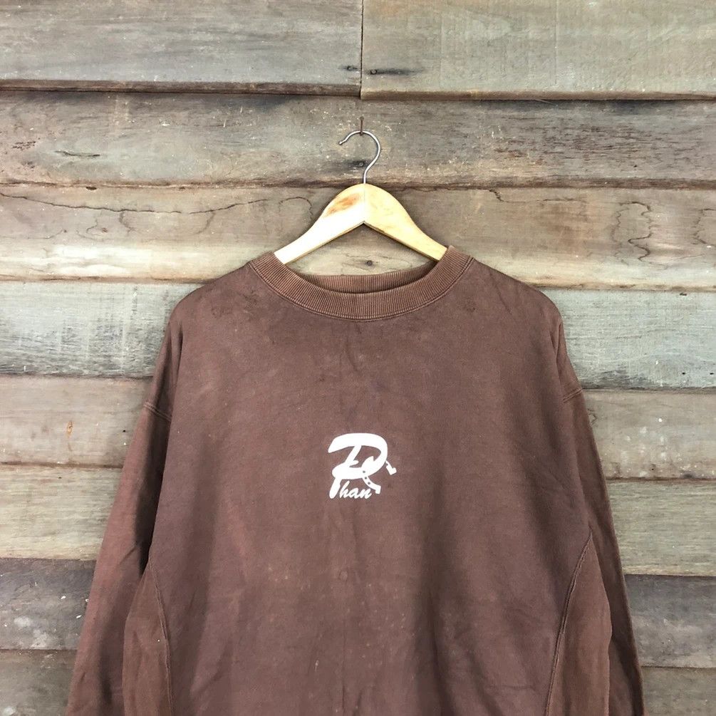 Vintage Free Style Phan Horse faded Brown Sweatshirt #3174 Size US XL / EU 56 / 4 - 6 Thumbnail